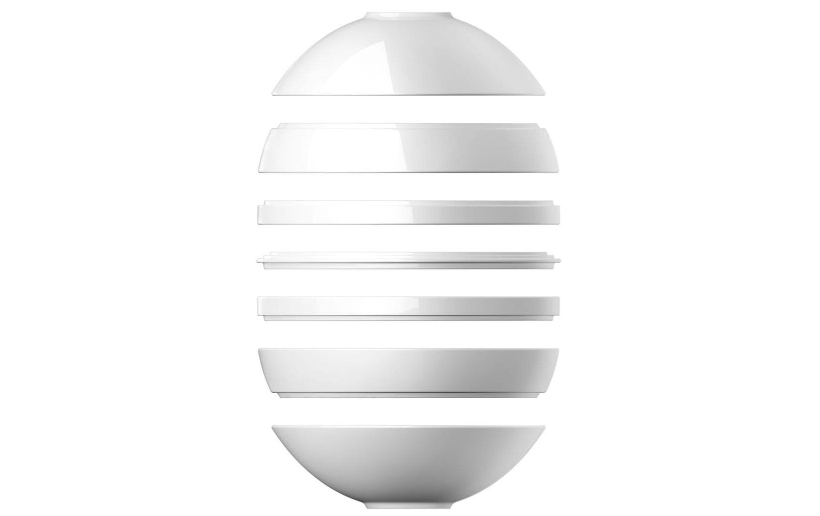 Image of Villeroy & Boch Kombiservice "Villeroy & Boch Iconic boule white"