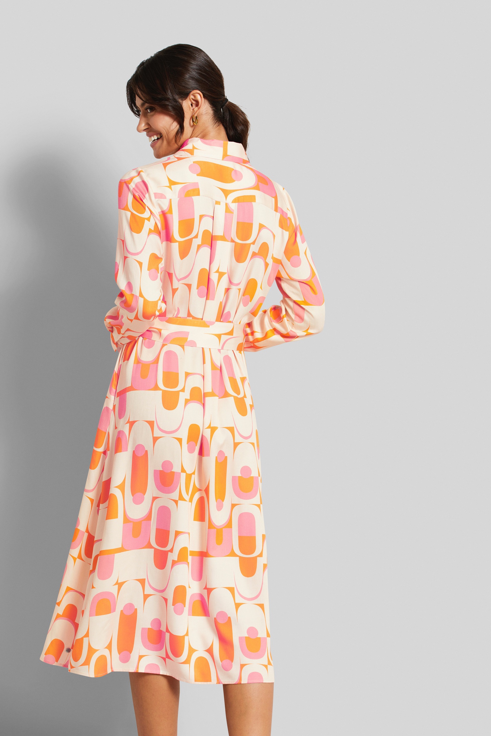 bugatti Blusenkleid, mit Bindegürtel