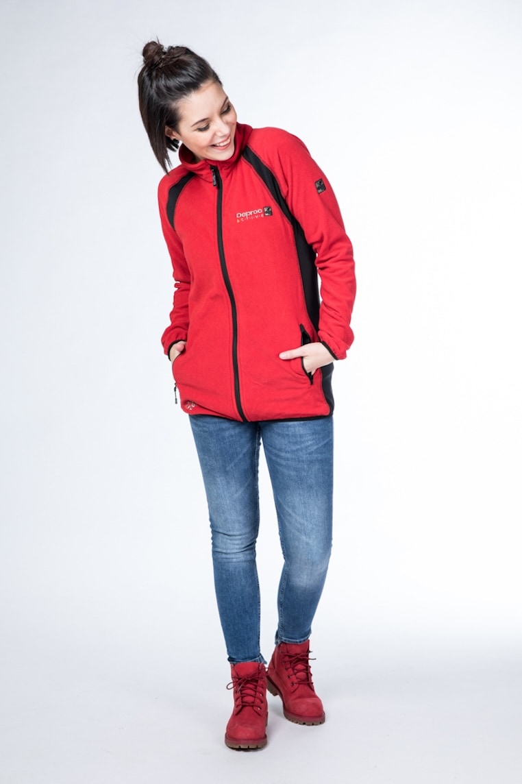 DEPROC Active Veste polaire »ENDERBY II WMN« avec capuche également disponible en grandes tailles
