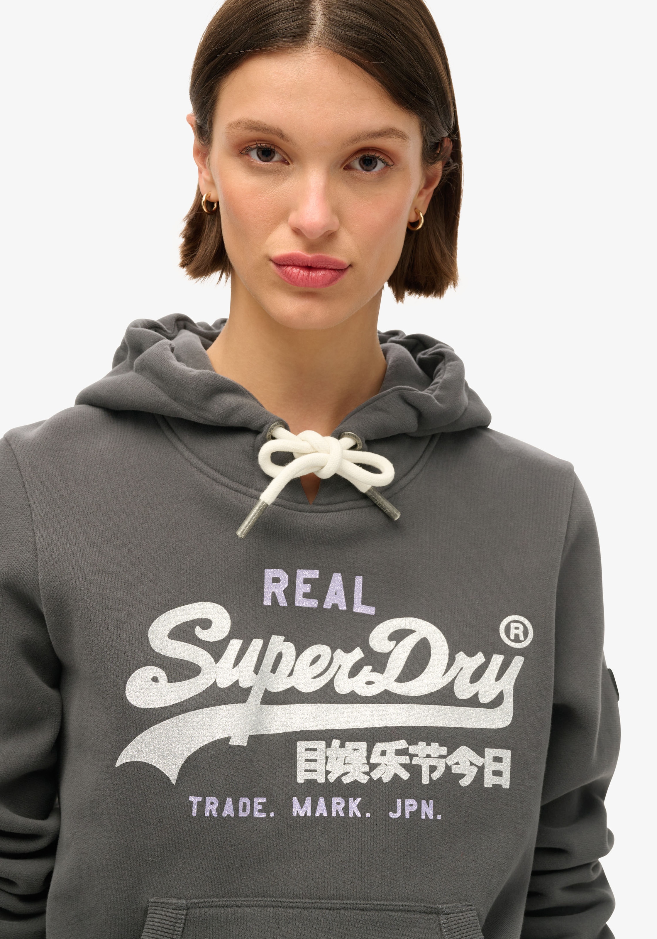 Superdry Kapuzensweatshirt »EMBELLISHED VL GRAPHIC HOOD«