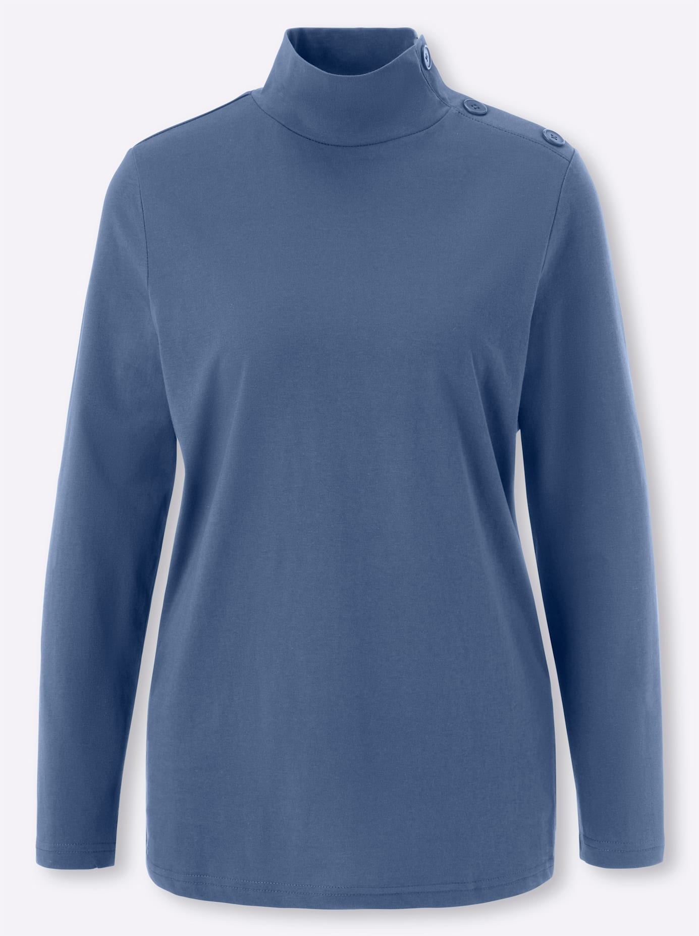 Classic Basics Langarmshirt "Stehkragen-Shirt" 1 Stk.