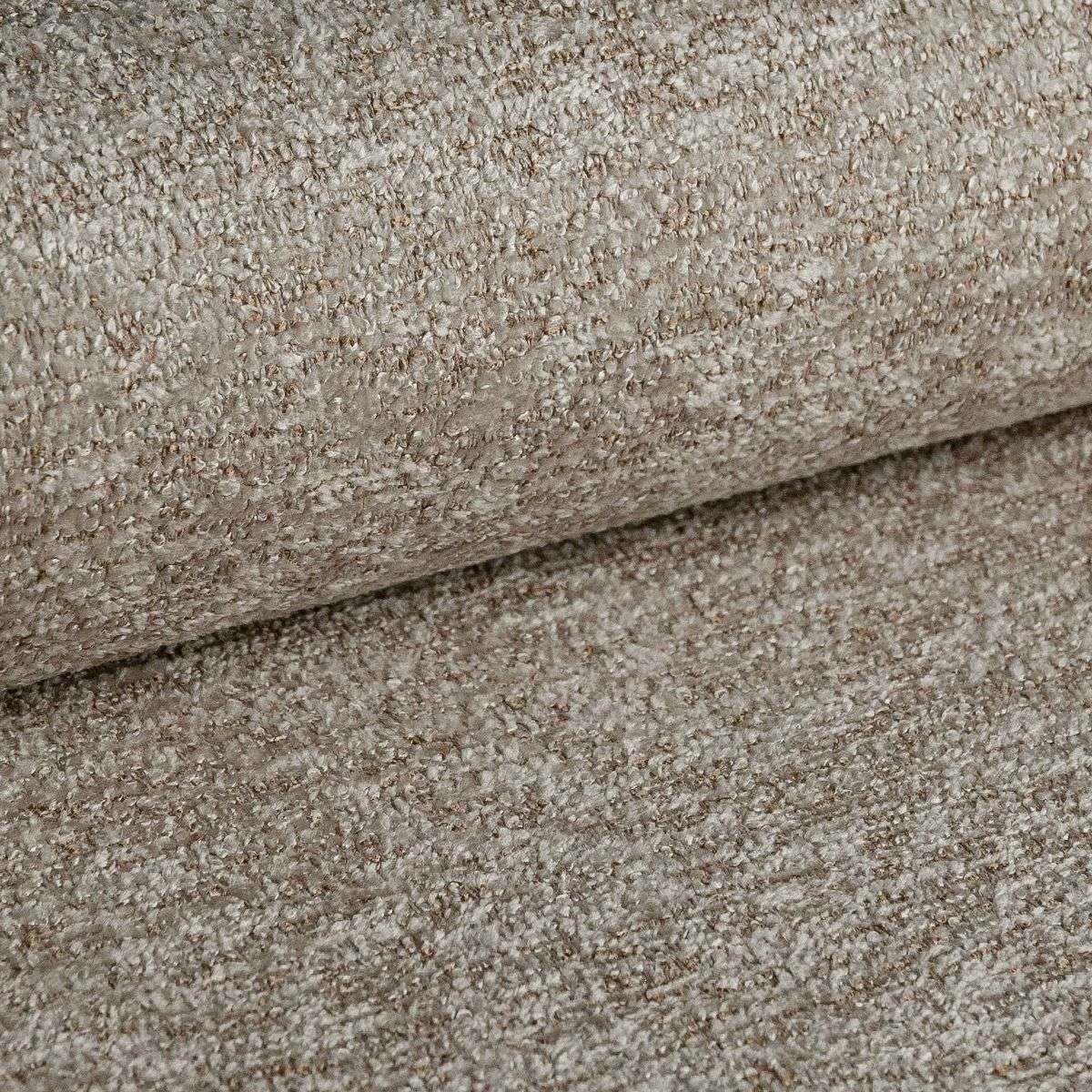 Places of Style 3-Sitzer »3er Sofa Oland, Struktur, Flachgewebe, Luxus-Microfaser, Boucle«, 224 cm, Wellenunterfederung, Skandi-Design, Metallfüsse