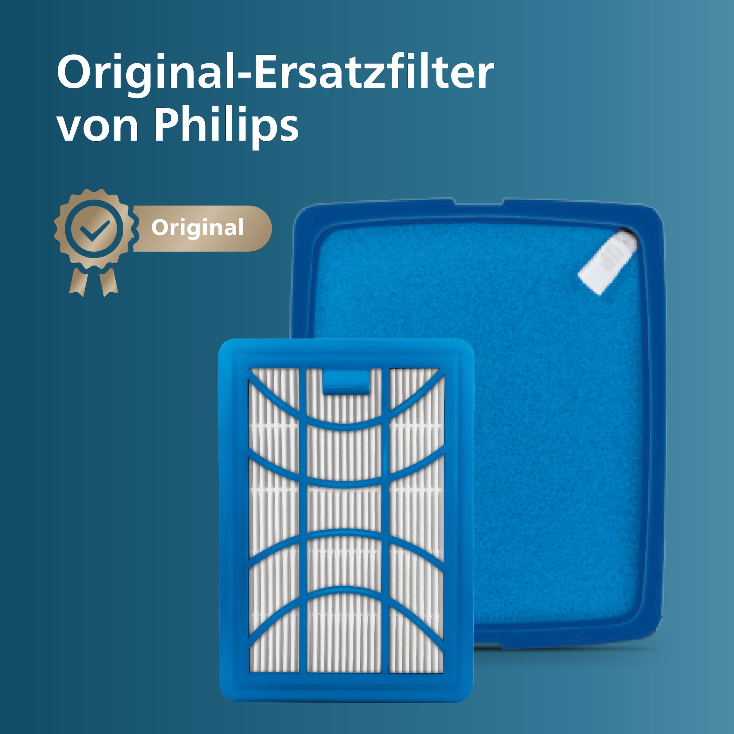 Philips Ersatzfilter »FC8003/01 Original Ersatzfilterset für PowerPro Expert« 2 Stk. tlg.