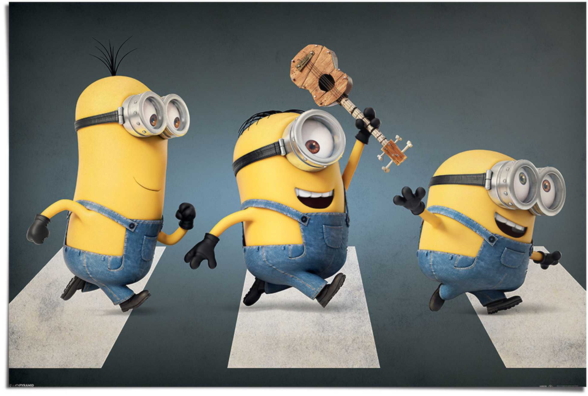 Image of Reinders! Poster »Minions Abbey Road«, (1 St.) bei Ackermann Versand Schweiz