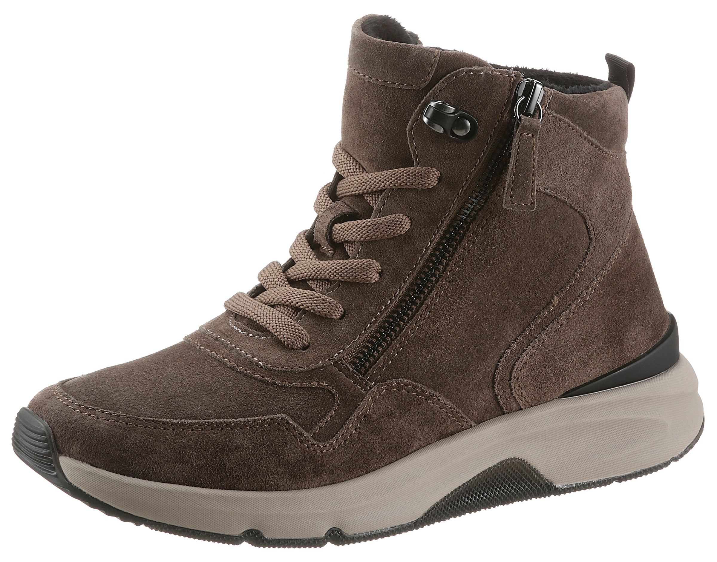 Image of Gabor Rollingsoft Schnürboots, mit Logoschriftzug an der Ferse bei Ackermann Versand Schweiz