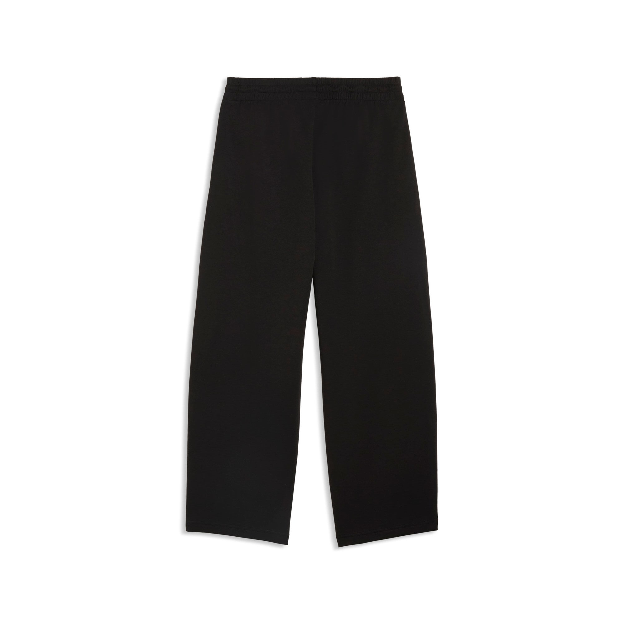 PUMA Trainingshose »HER RELAXED DK BARREL LEG PANTS«  mit Eingrifftaschen, unifarben, Relaxed Fit, normale Leibhöhe