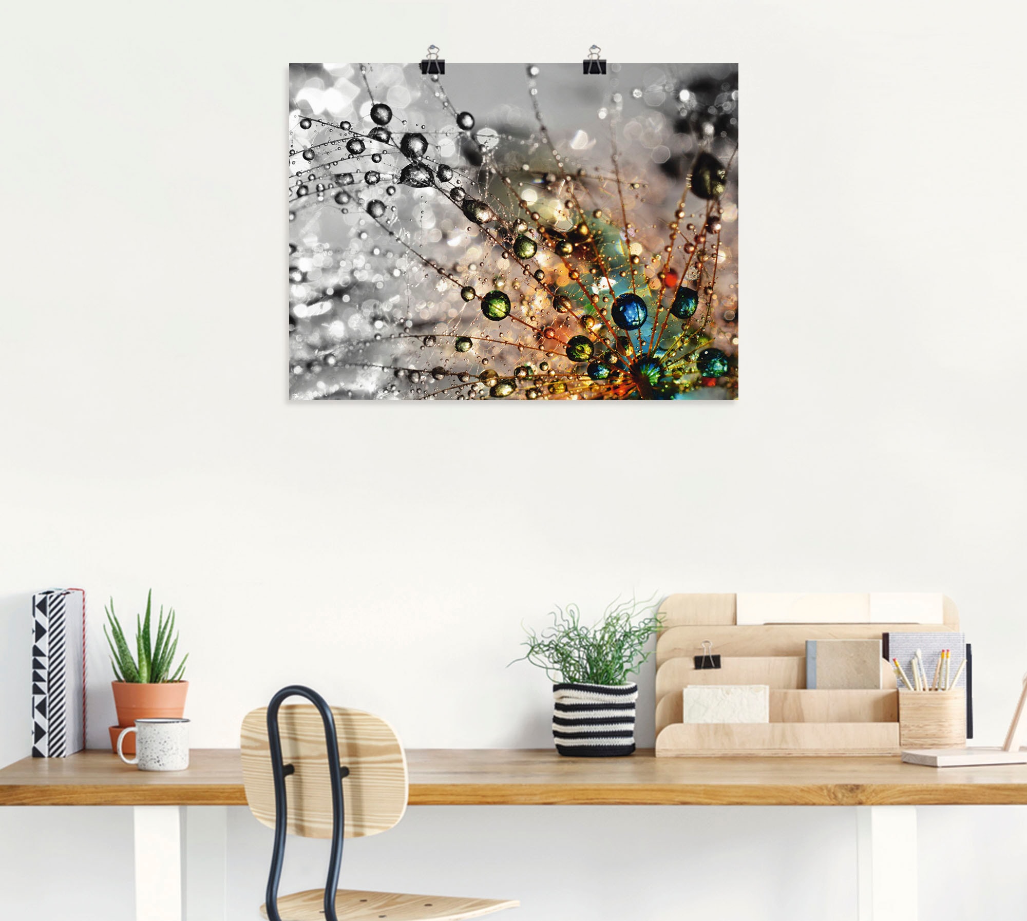 Artland Wandbild »Farbenfrohe Natur«, Blumen, (1 St.), als Alubild, Outdoorbild, Leinwandbild, Poster, Wandaufkleber