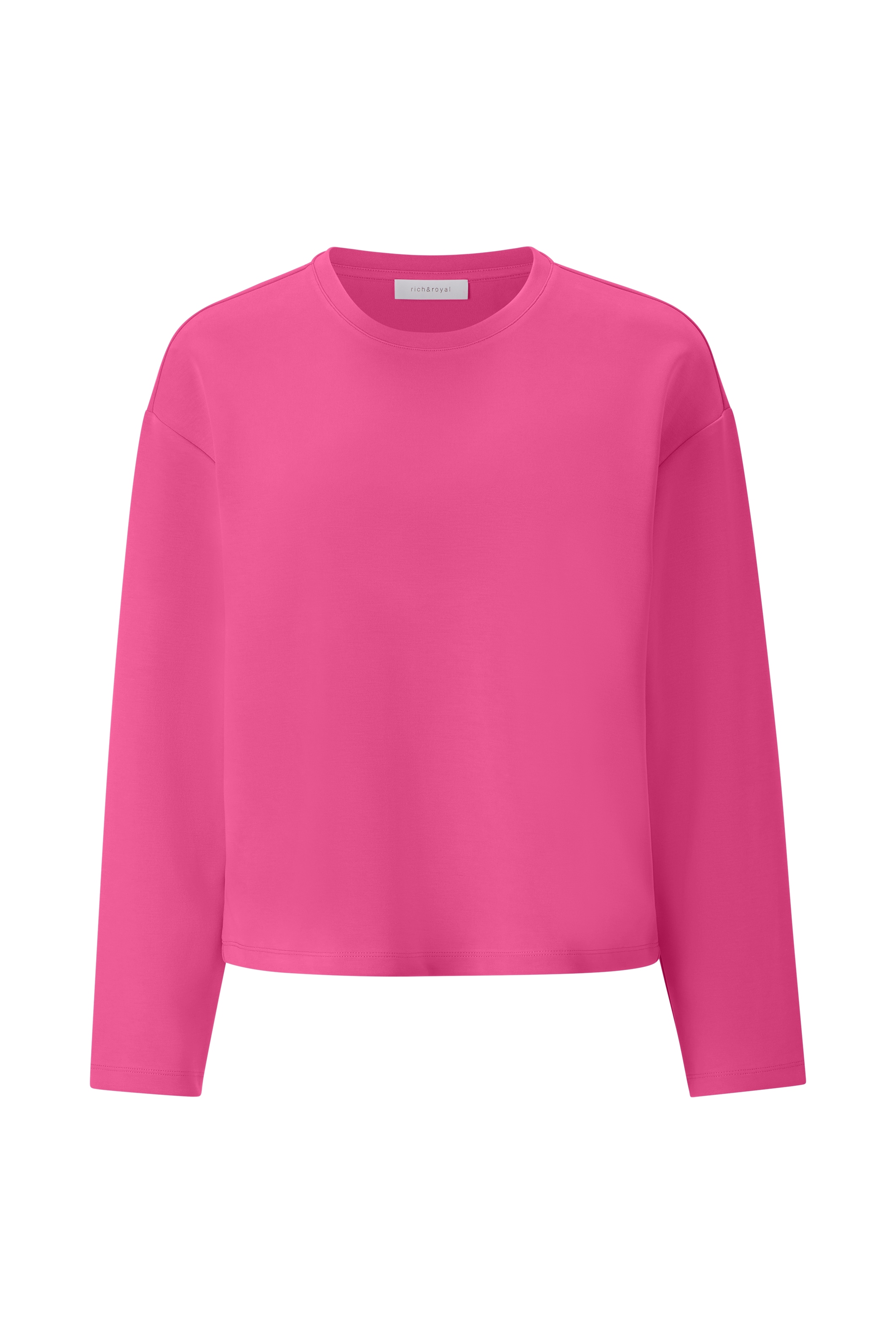 RICHROYAL Sweatshirt »2409 T Peach Crew«, überschnittene Schultern, softer Griff, Rundhals