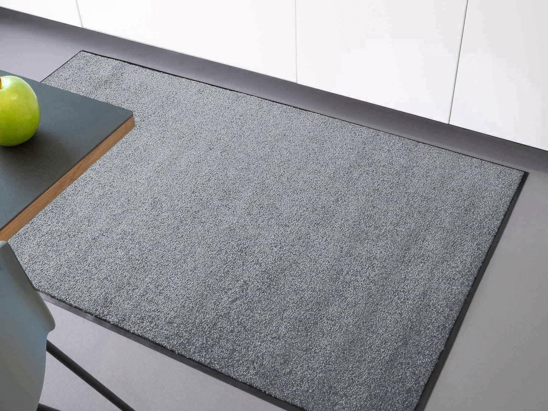 Primaflor-Ideen in Textil Fussmatte »Schmutzfangmatte CLEAN PRO, Made in Belgium«, rechteckig, 8 mm Höhe, Uni-Farben, UV-beständig, strapazierfähig, waschbar