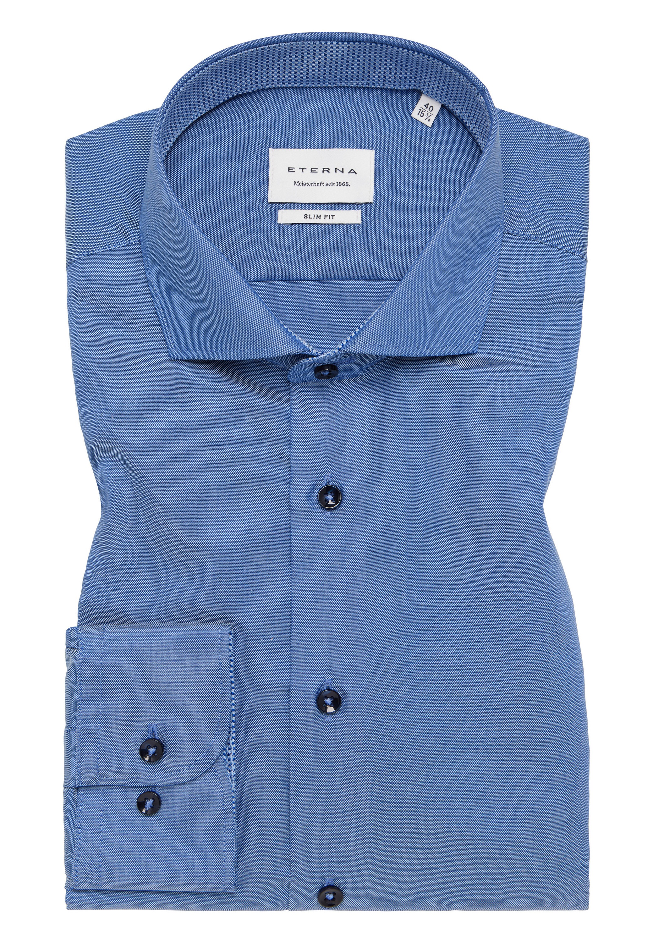 Eterna Langarmhemd »SLIM FIT« NON IRON (bügelfrei)