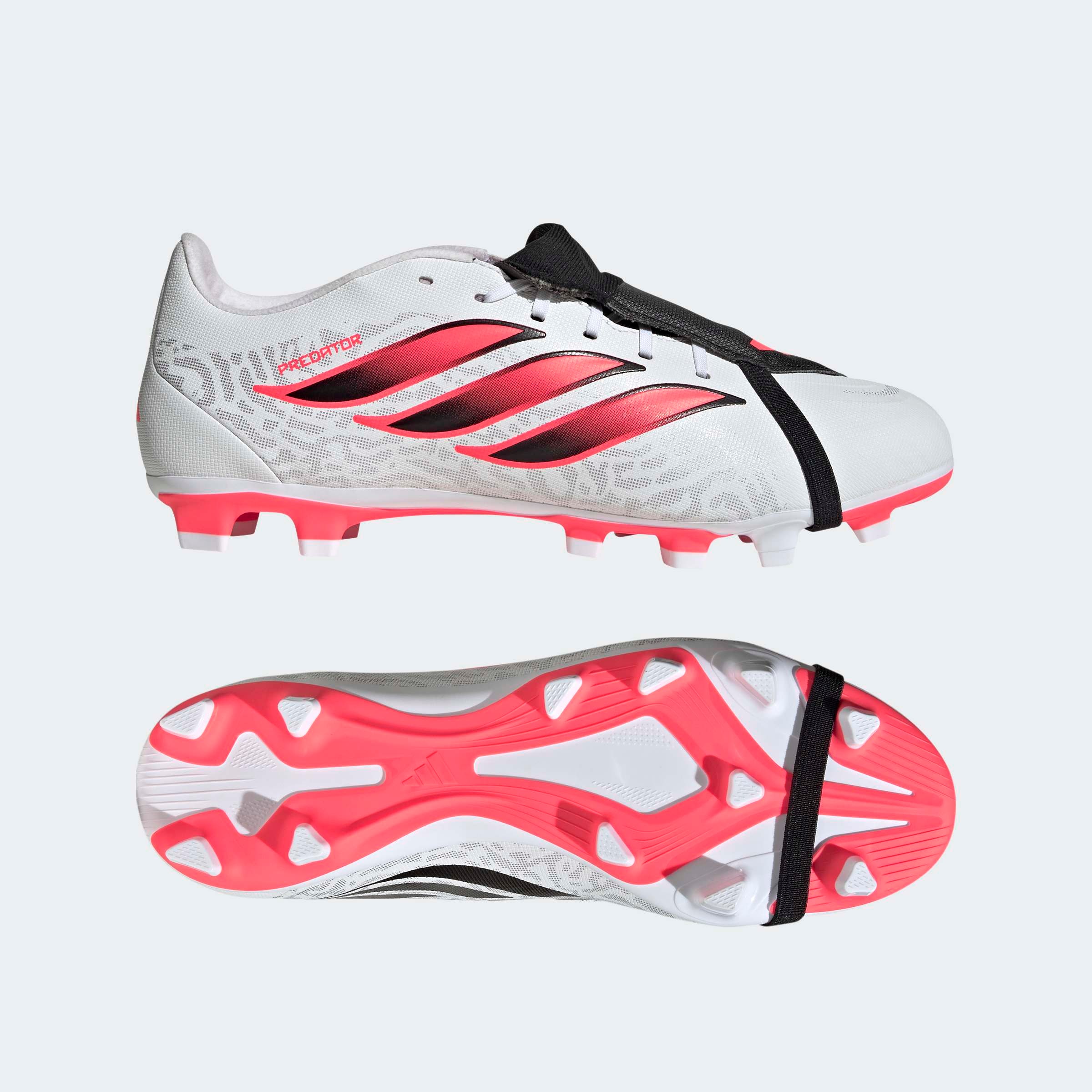 adidas Performance Chaussure de football »PREDATOR CLUB , UMSCHLAGBARE ZUNGE, FESTE / GEMISCHTE BÖDEN«  adapté à de nombreux types de sols