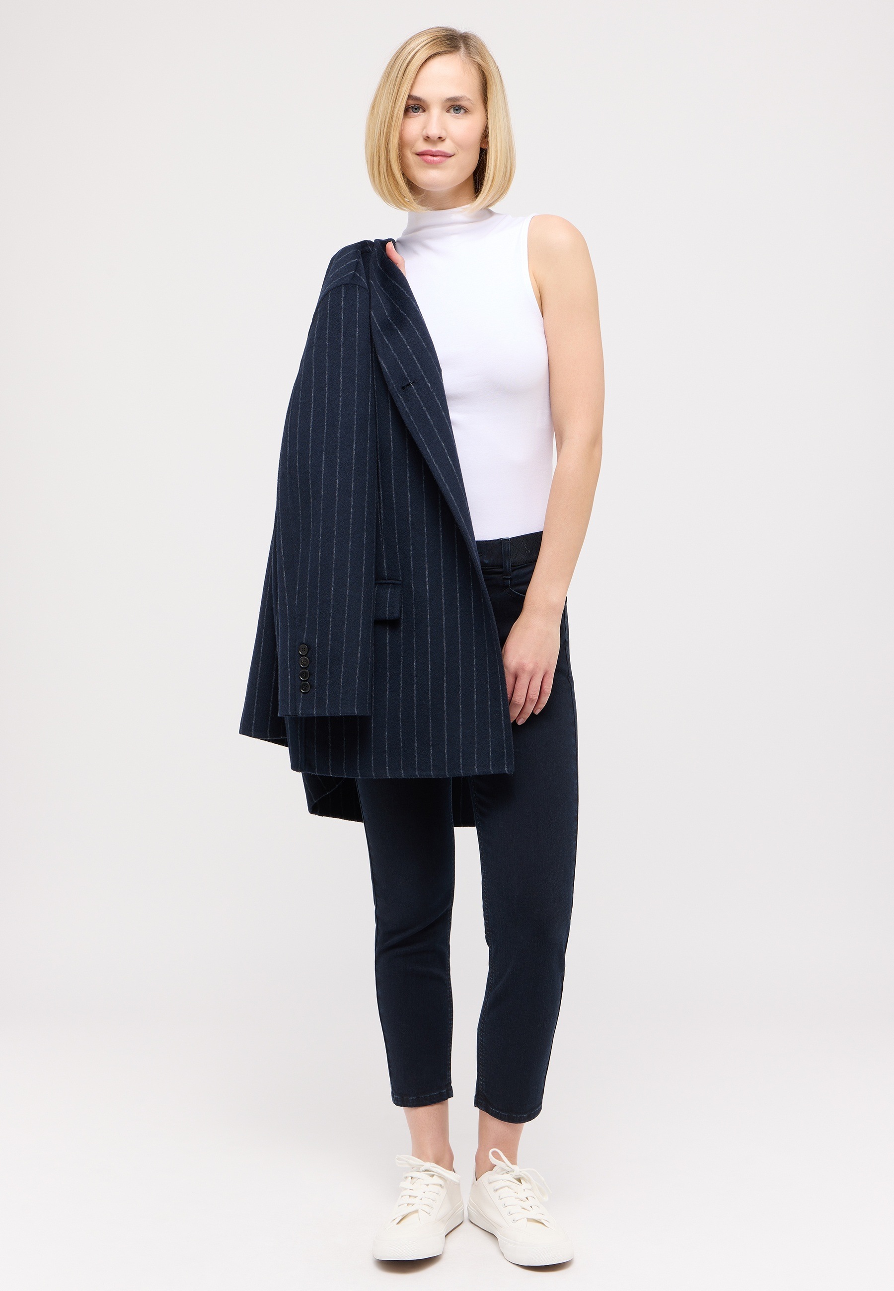 ANGELS 7/8-Jeans »ORNELLA SPORTY« 7/8-Länge, Slim fit Passform, mit Stretchbund, aus Baumwollmischung