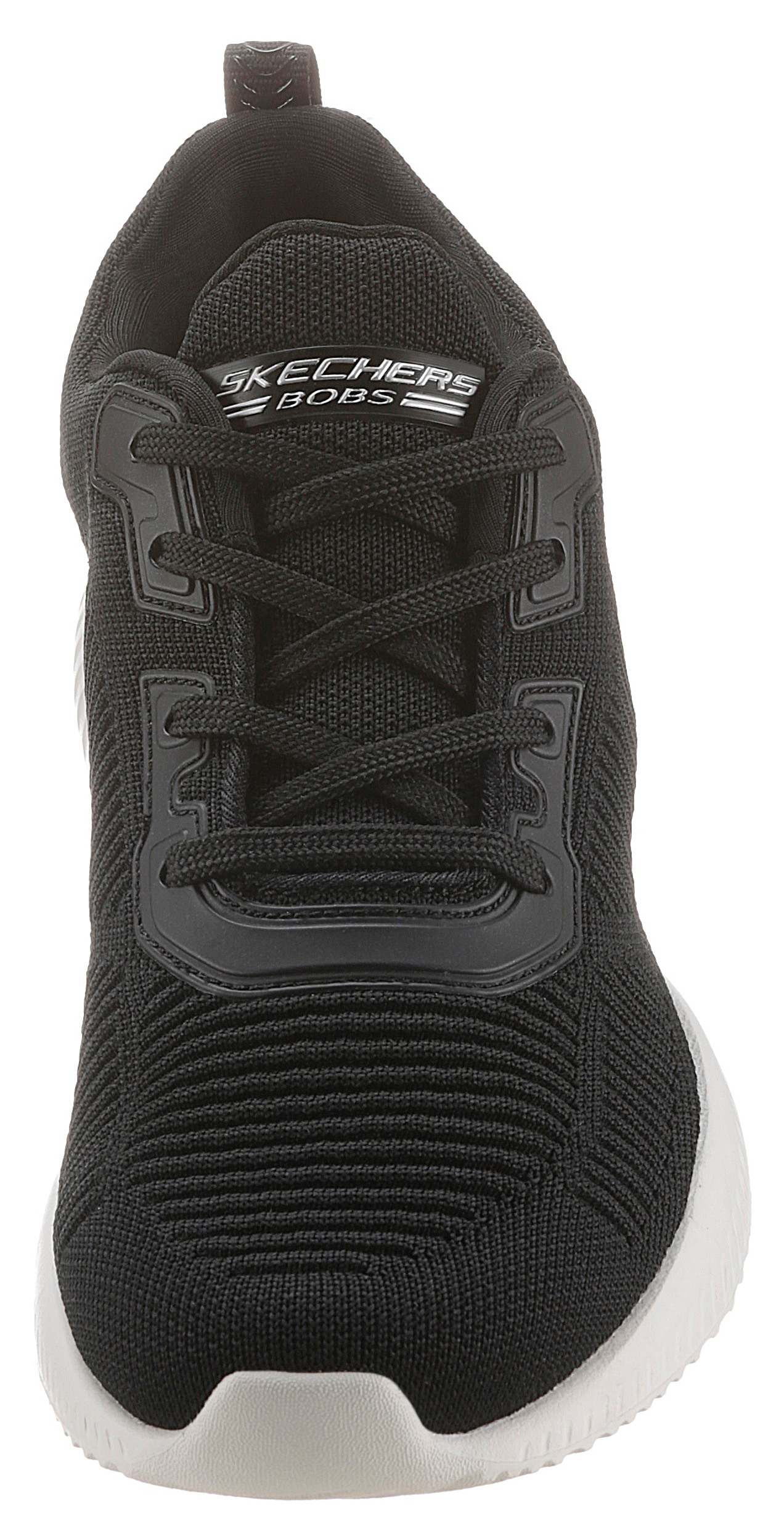 Skechers Sneaker »Bobs Squad - Tough Talk«, Freizeitschuh, Halbschuh, Schnürschuh mit Skech-Knit