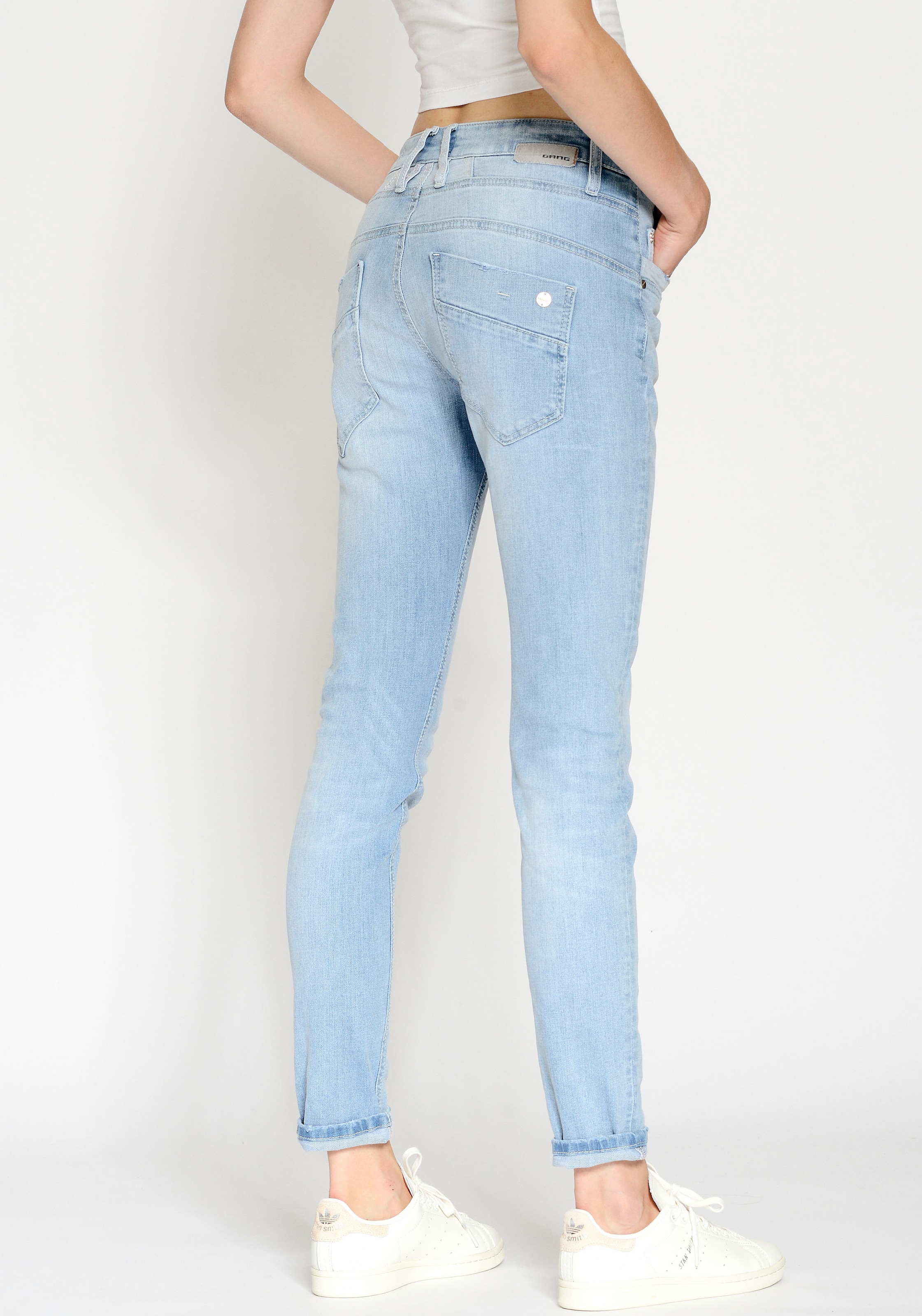 GANG Relax-fit-Jeans »94GERDA«, elastische Denimqualität für hohen Tragekomfort