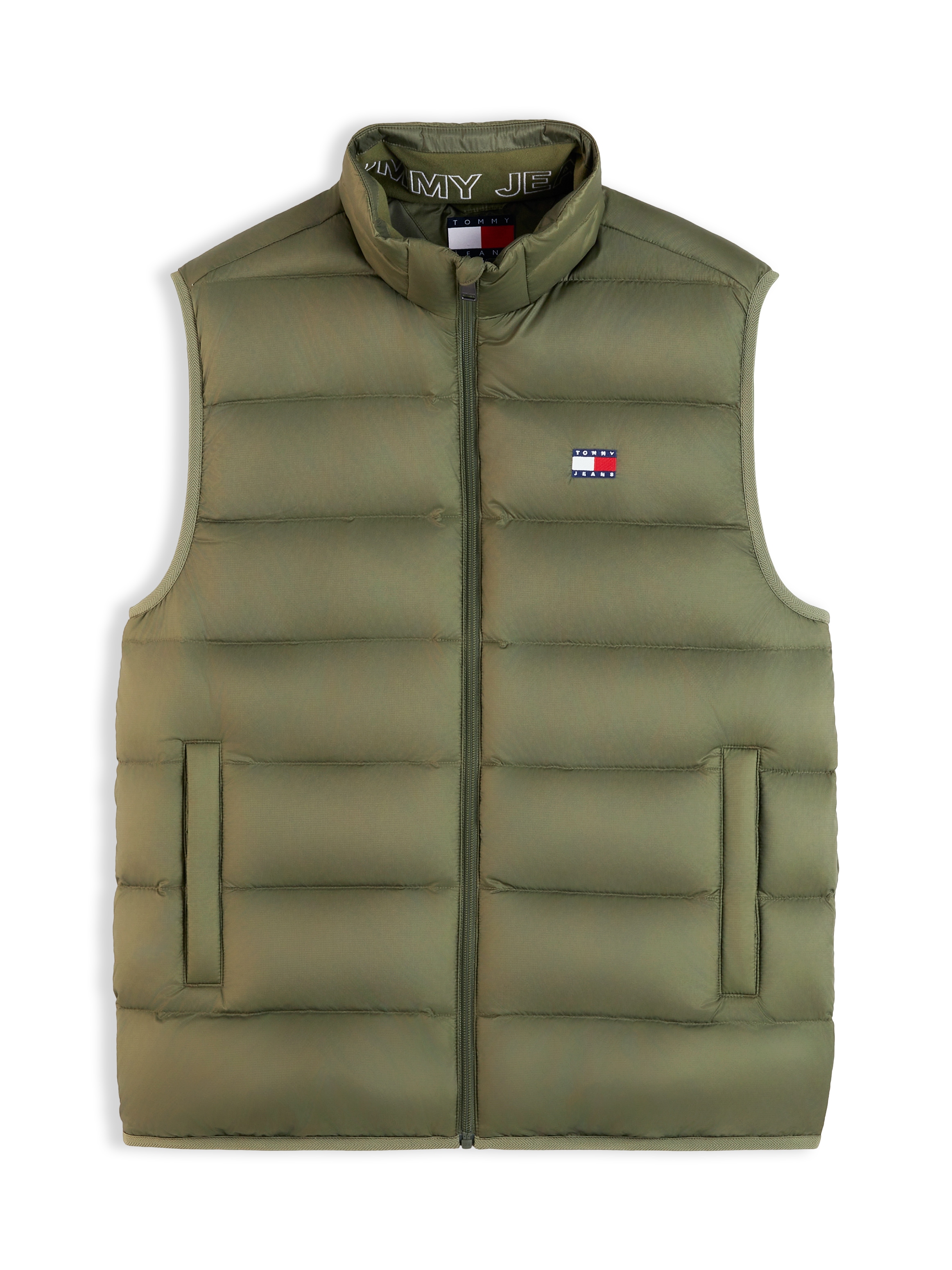 Tommy Jeans Daunenweste »TJM LIGHT DOWN PACKABLE VEST« Regular fit mit Stehkragen, mit Daunenfüllung