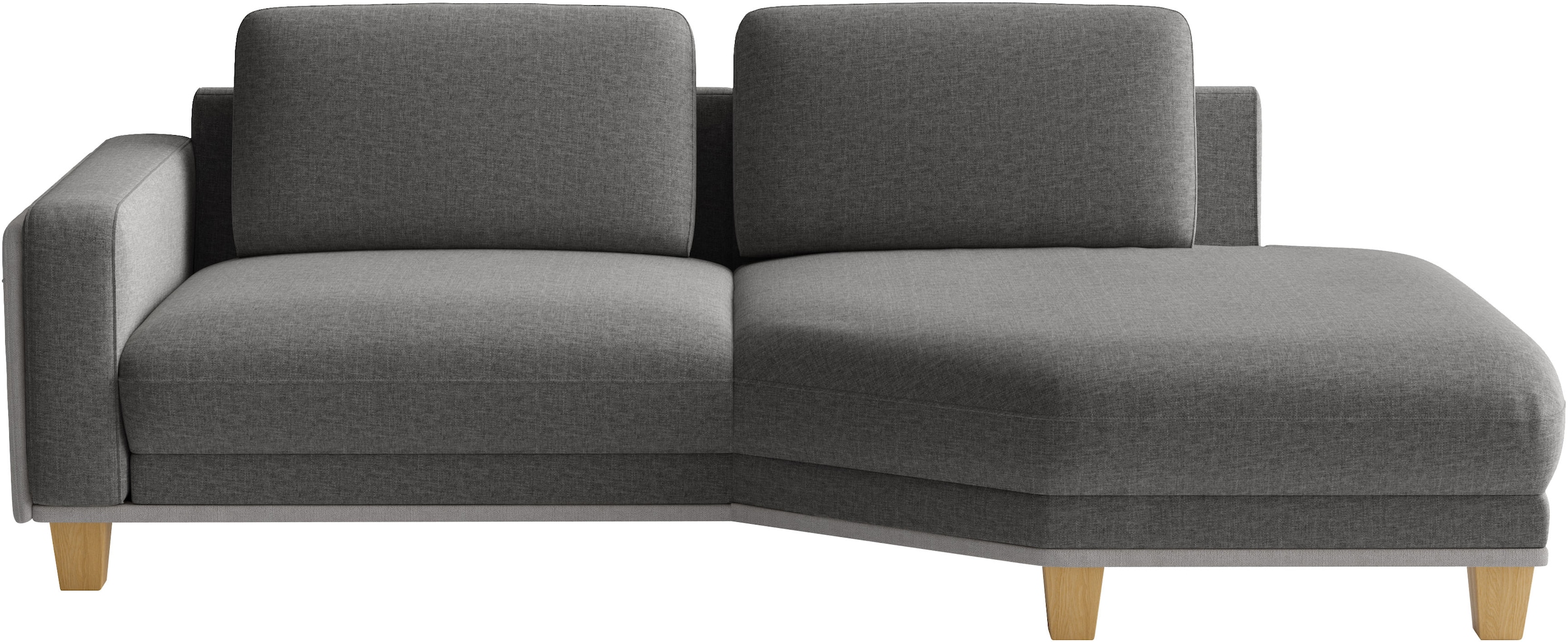 sit&more Ecksofa »Concept« Modernes Sofa in drei Fussfarben zur Auswahl