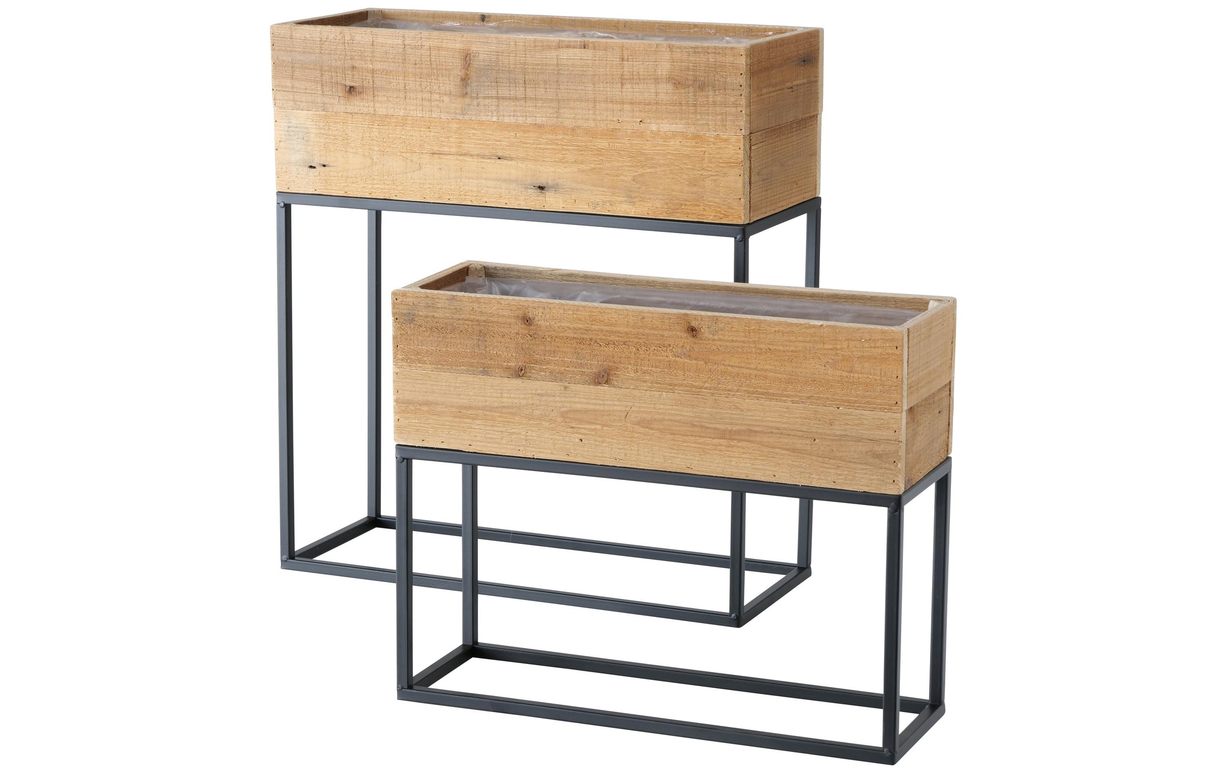 Image of BOLTZE Blumentopf »Peyo Eisen/Holz« bei Ackermann Versand Schweiz