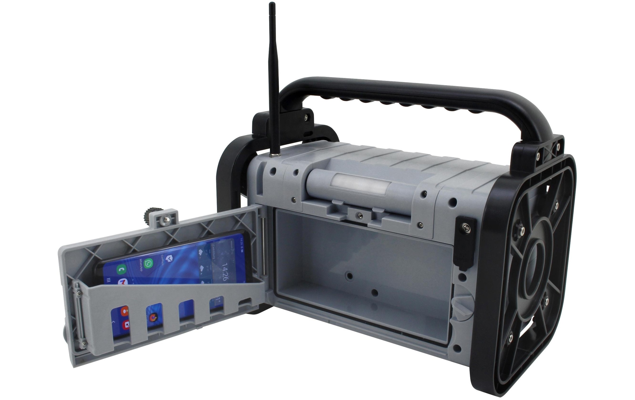 Soundmaster Baustellenradio »DAB80 G«, (Digitalradio (DAB+)-FM-Tuner)