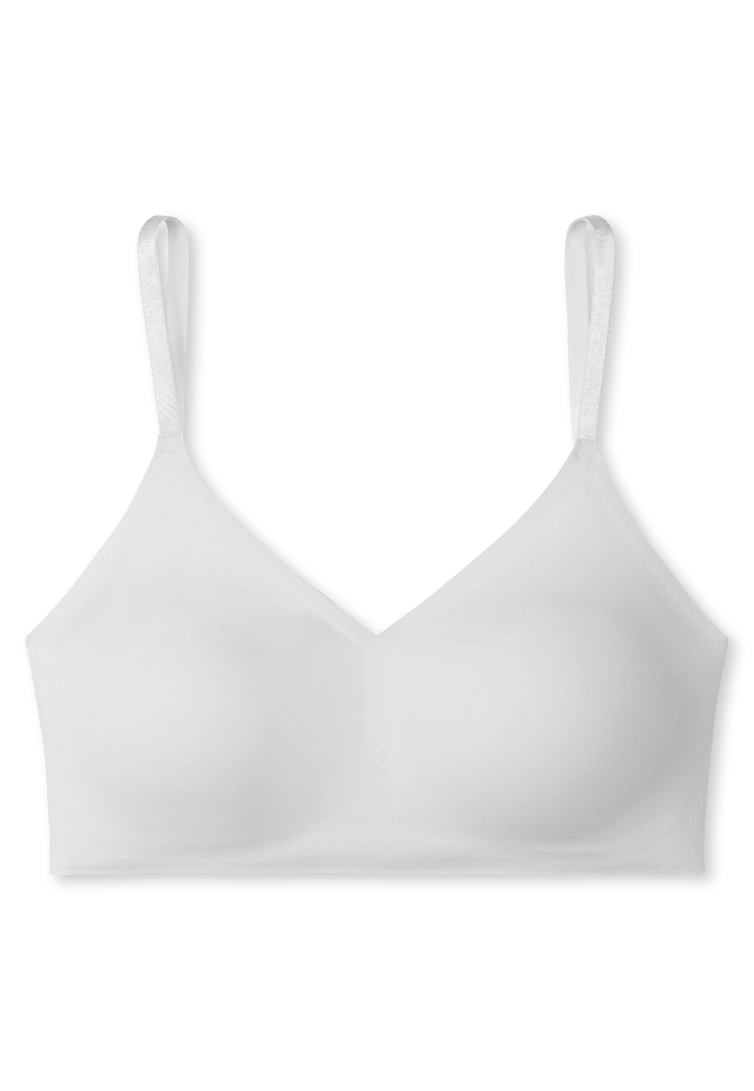 Schiesser Bustier »Invisible Soft« microfibre, coussinets amovibles, encolure en V, finitions laser cut