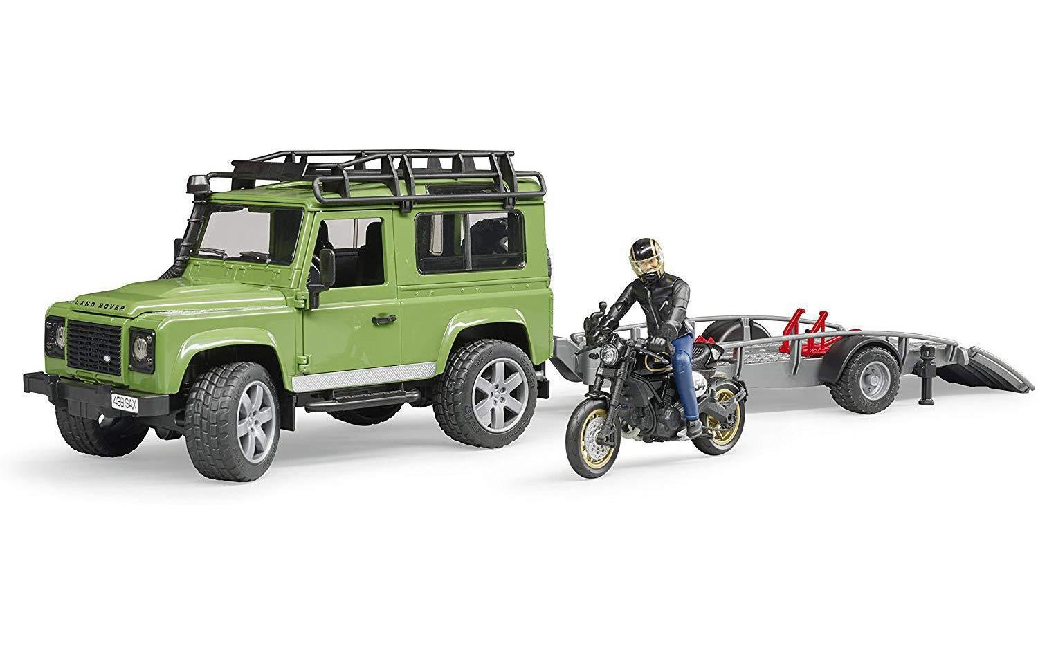 Bruder® Spielzeug-Motorrad »Fahrzeug Land Rover«