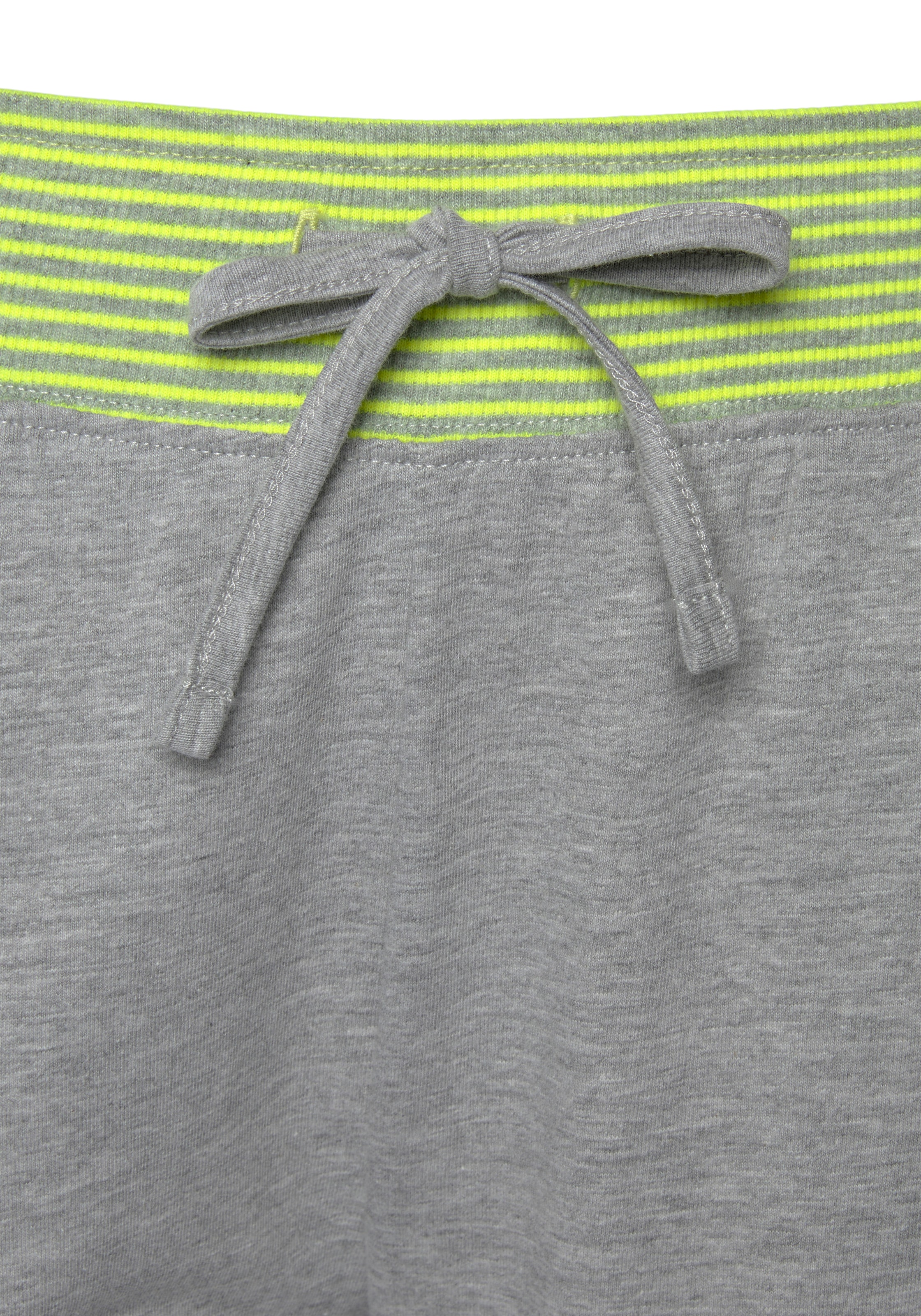 Vivance Dreams Pyjama, (2 tlg.), mit dekorativen Flatlock-Nähten in Neonfarben