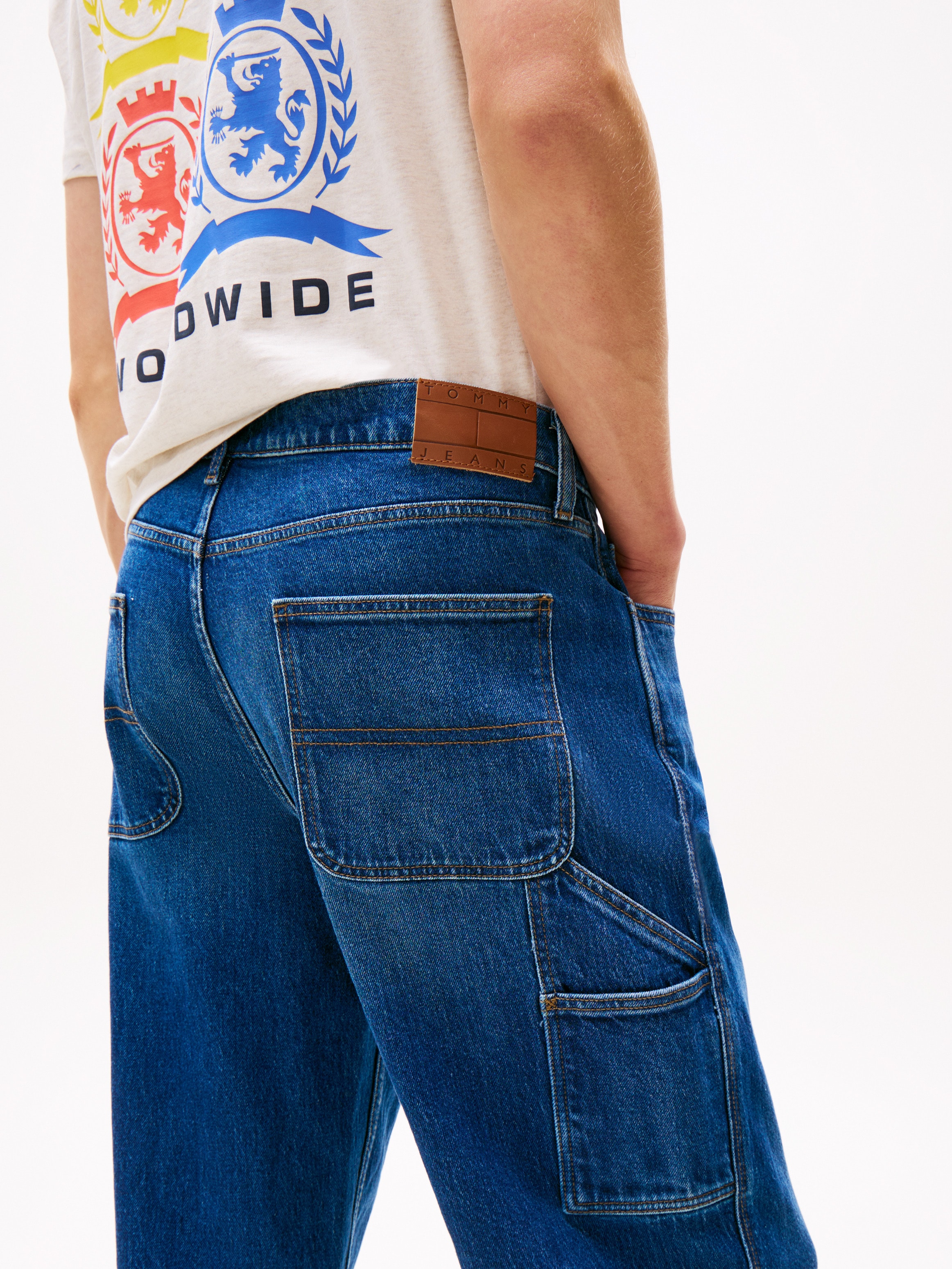 Tommy Jeans Loose-fit-Jeans »Jamie Loose Straight« mit Hammerschlaufe