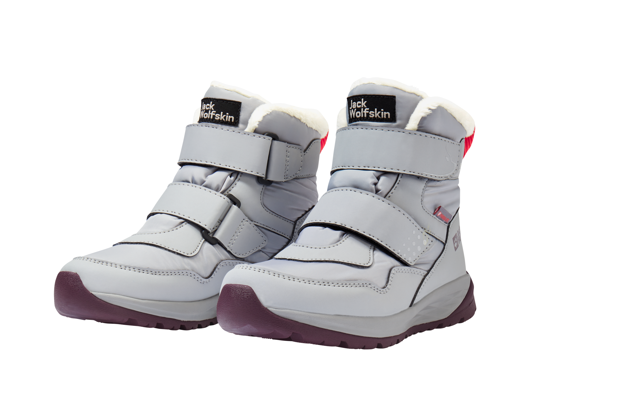 Jack Wolfskin »POLAR BEAR-G TEXAPORE MID VC K«  Snowboots, Winterstiefel, Winterschuhe, wasserdicht & gefüttert