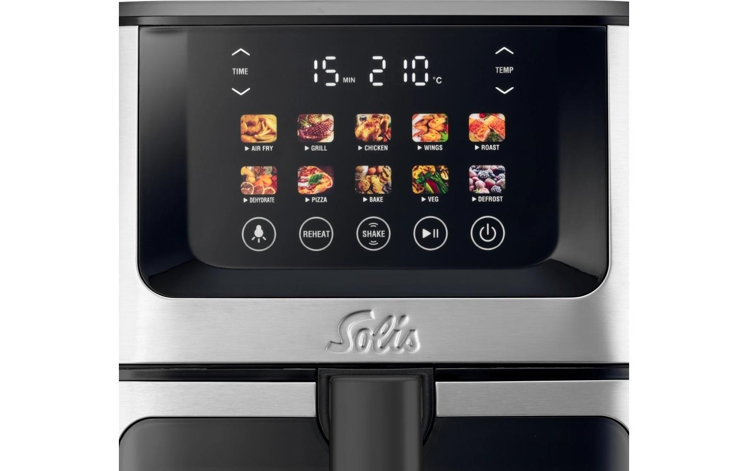 SOLIS OF SWITZERLAND Heissluftfritteuse »Air Fry & Dry XL 7,5 l« 1870 W Heissluftfritteuse