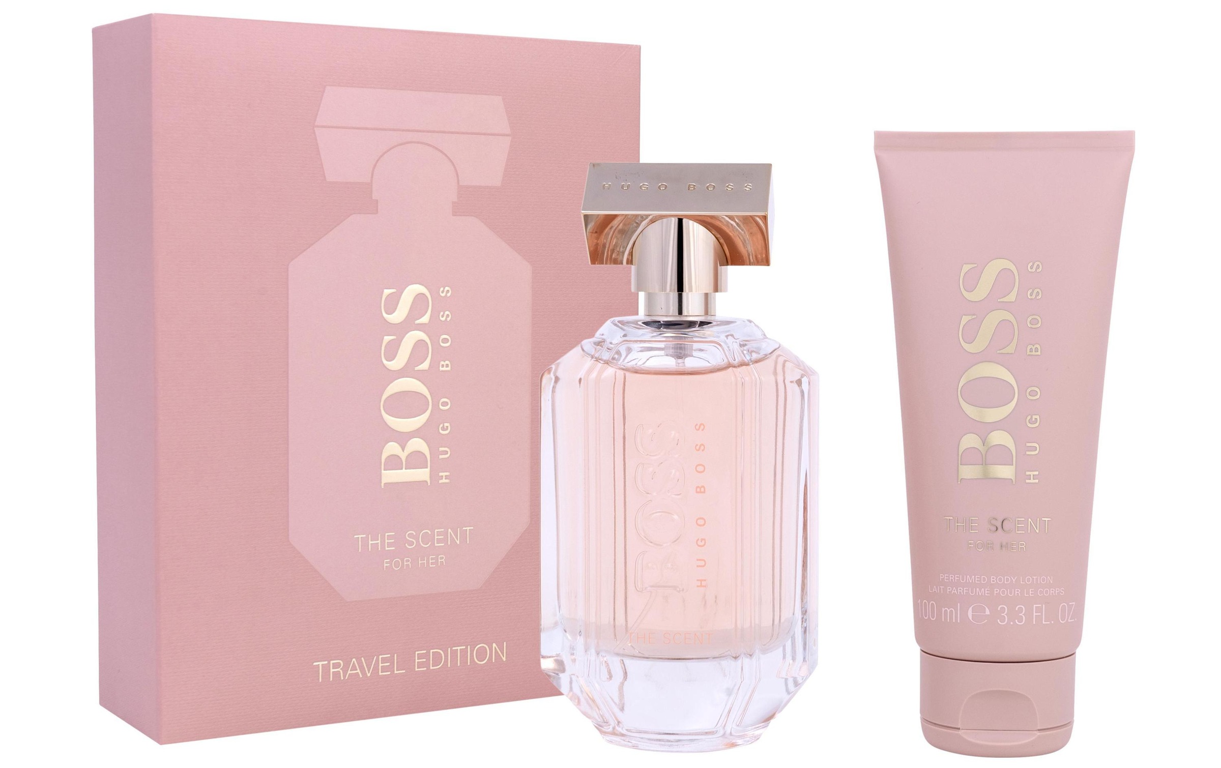 Eau de Parfum & Body Lotion, Hugo Boss, »The Scent Geschenkset 2 x 100 ml«