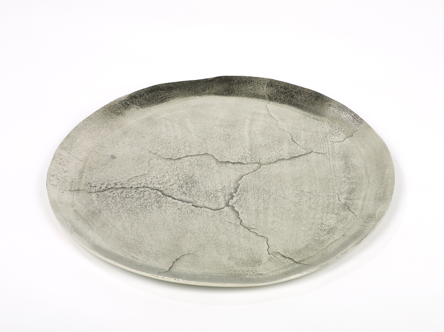 Image of Lambert Platzteller »Gobi«, (1 tlg.), Aluminium, Ø 42 cm, vernickelt, jedes Stück ein Unikat bei Ackermann Versand Schweiz