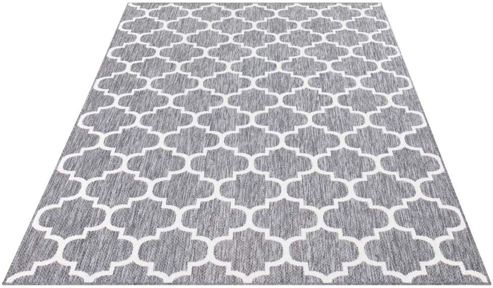 Carpet in quadratischer rechteckig, Teppich City Flachgewebe, auch UV-beständig, erhältlich Form »Outdoor«,