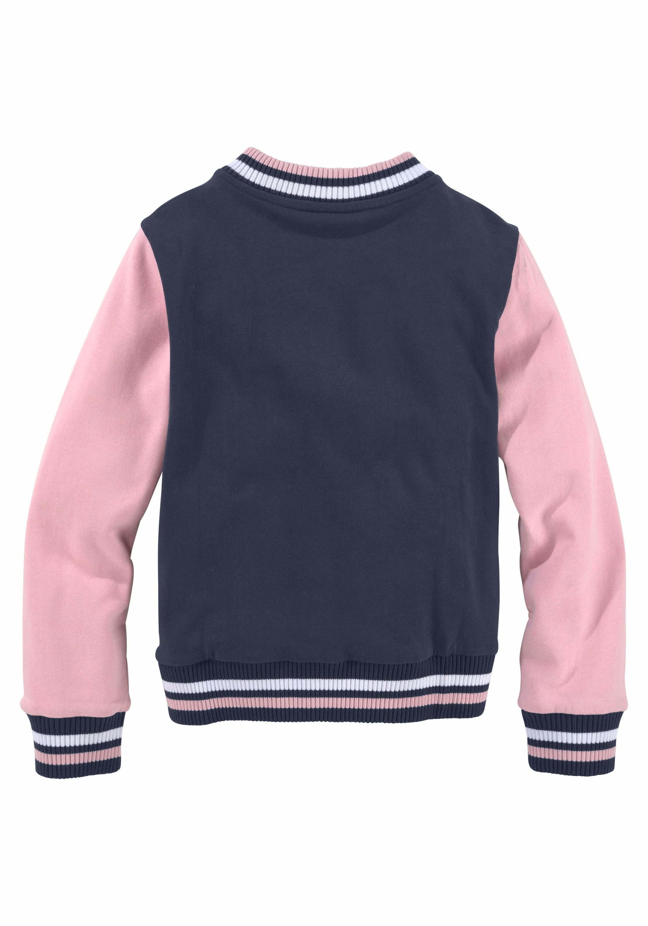 KangaROOS Sweatjacke »College-Jacke«, mit Kragen