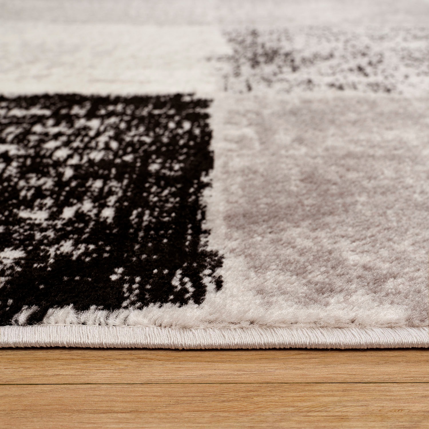 Paco Home Teppich »Sinai 084«, rechteckig, 13 mm Höhe, Kurzflor, modernes Karo Design