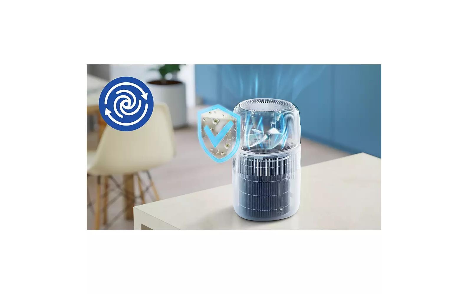 Philips Humidificateur d'air »HU5710/03 5000 Series« 4,5 l Wassertank pour pièces de 56 m², avec technologie NanoCloud