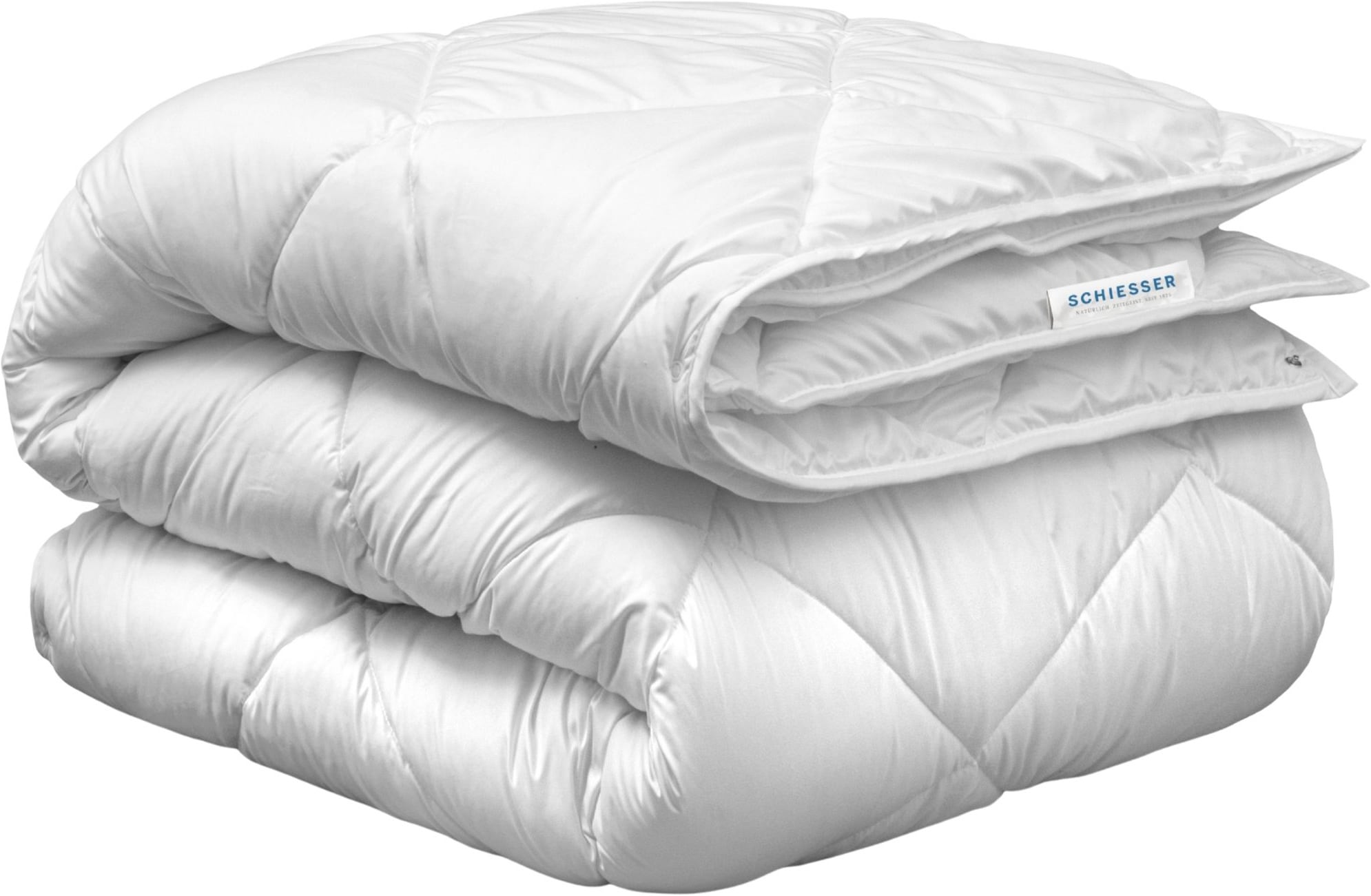 Image of Schiesser 4-Jahreszeitenbett "Lykke - 2 zusammenknöpfbare Steppdecken für Sommer und Winter" 4-Jahreszeiten 1 Stk. tlg. STANDARD 100 by OEKO-TEX zertifiziert