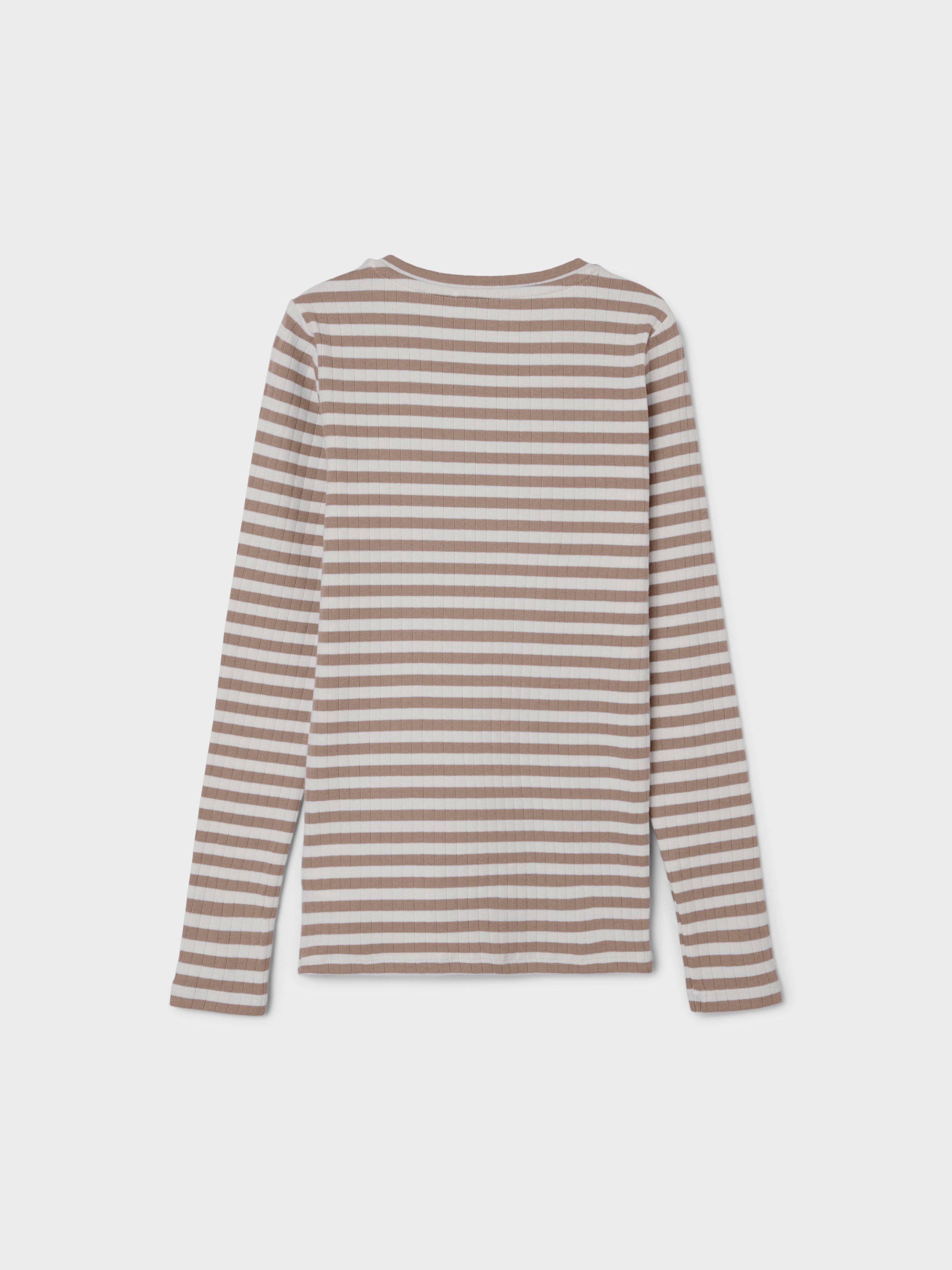 Name It Langarmshirt »NKFSURAJA XSL LS TOP NOOS«, toller Ringel-Look in gerippter Qualität