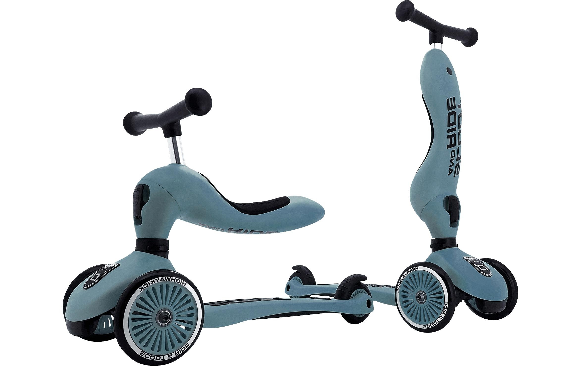 Dreiradscooter »Ride Scooter Highwaykick 1 Steel«