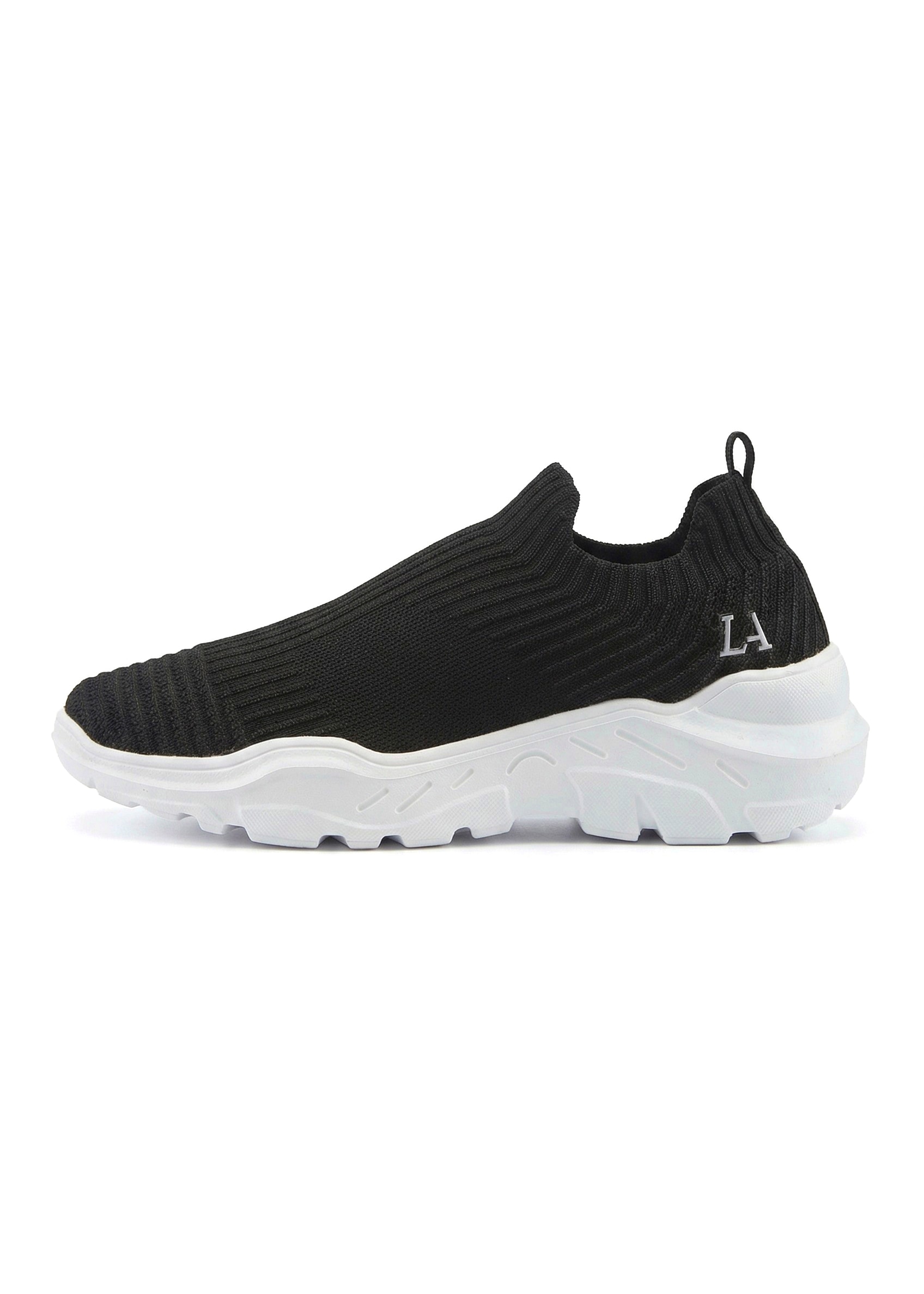 LASCANA Sneakers »Slip-On-Sneaker,«  Halbschuh, Slipper, Freizeitschuh zum Reinschlüpfen VEGAN
