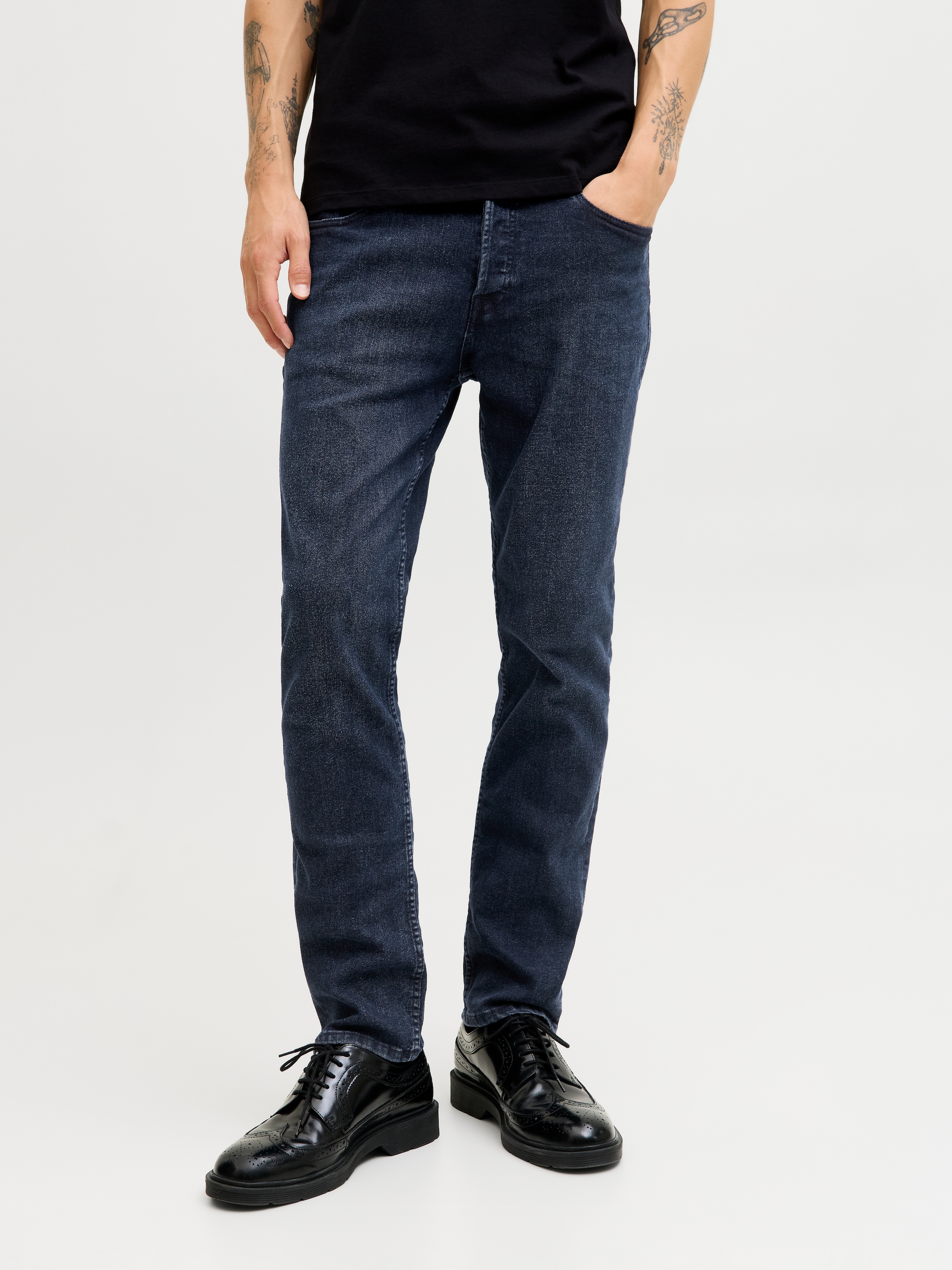 Image of Jack & Jones Slim-fit-Jeans "JJITIM JJORIGINAL AKM 004 / SQ 368 / SQ 031"