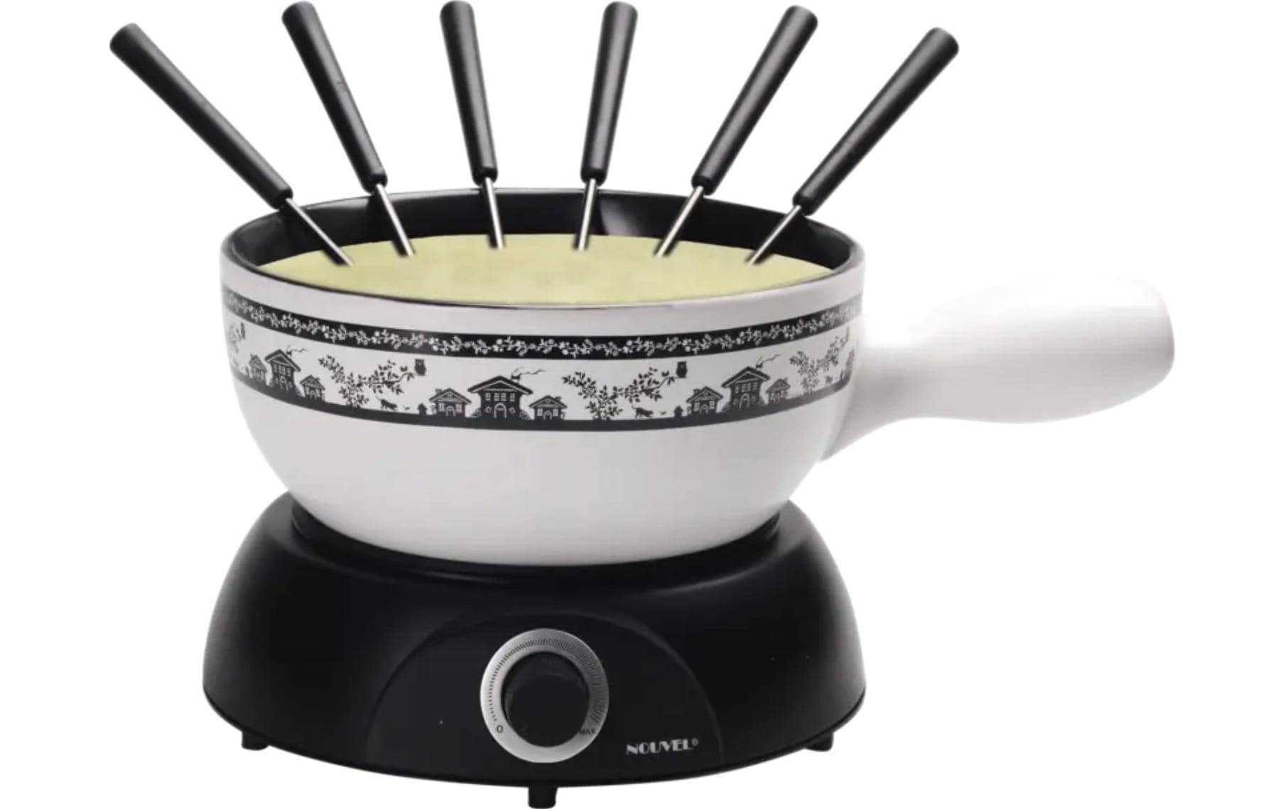 Image of Nouvel Fondue "Nouvel Käsefondue-Set Kuhband"