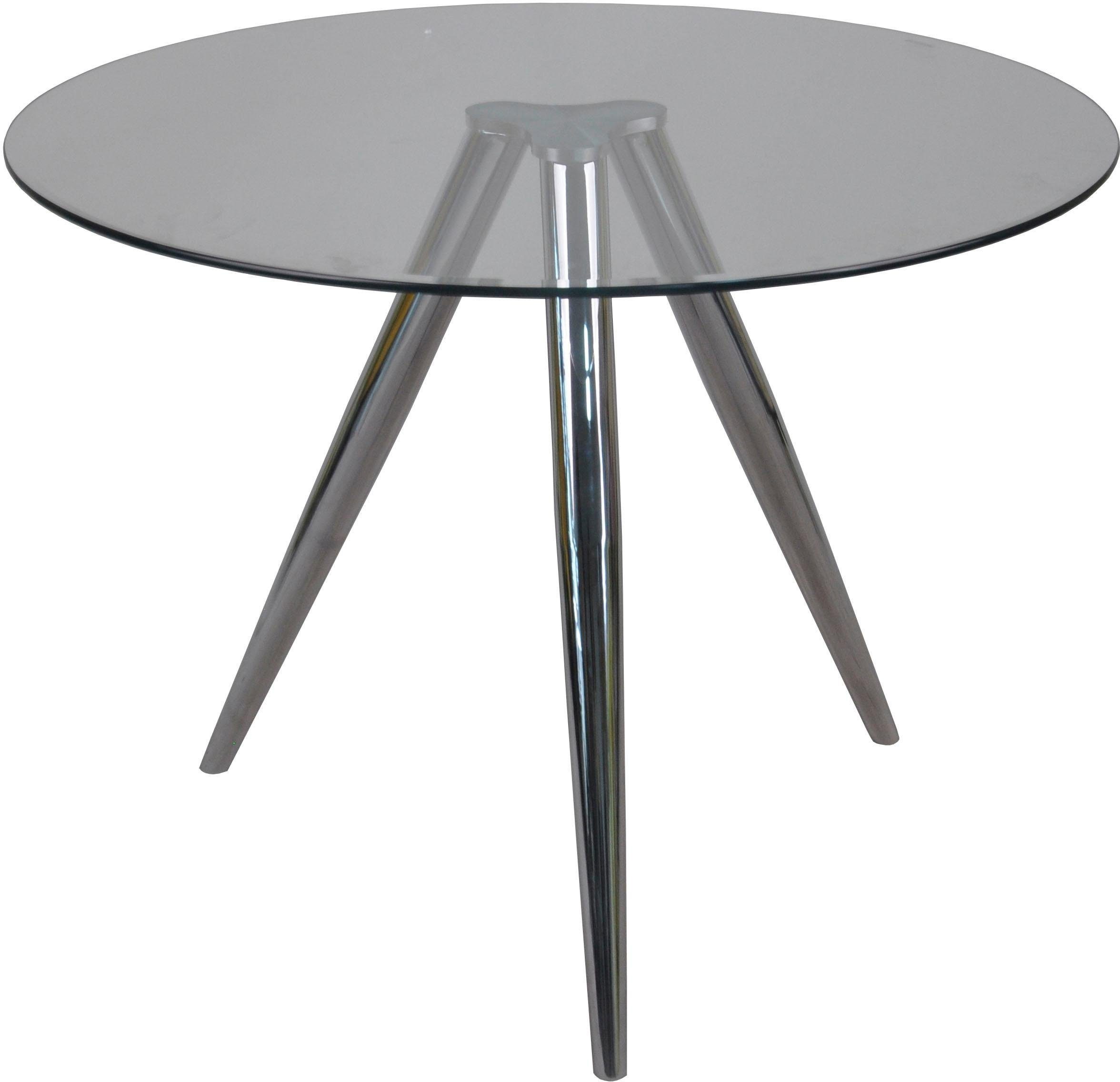 Image of SalesFever Esstisch, mit modernem Chrom Gestell bei Ackermann Versand Schweiz