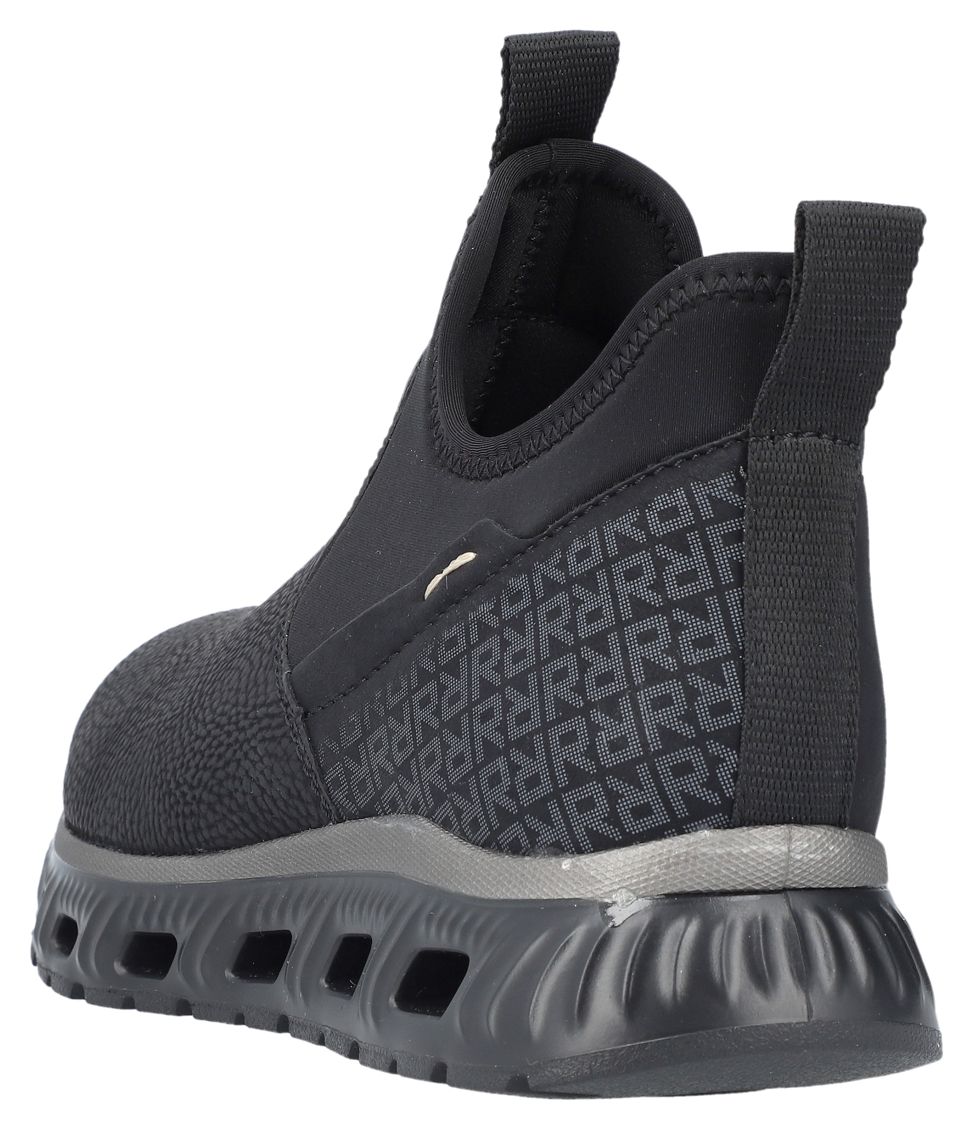 RIEKER Sport Bottines à enfiler  , High-Top-Sneaker, Schlupfboots mit elastischem Schaft