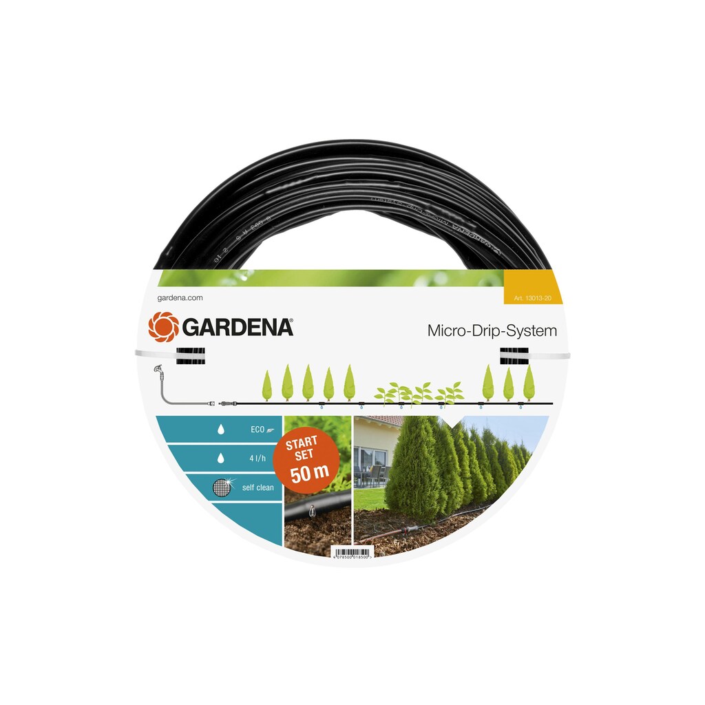 GARDENA Bewässerungssystem »L 13013 Micro-Drip-System Pflanzreihe«, Micro-Drip-System