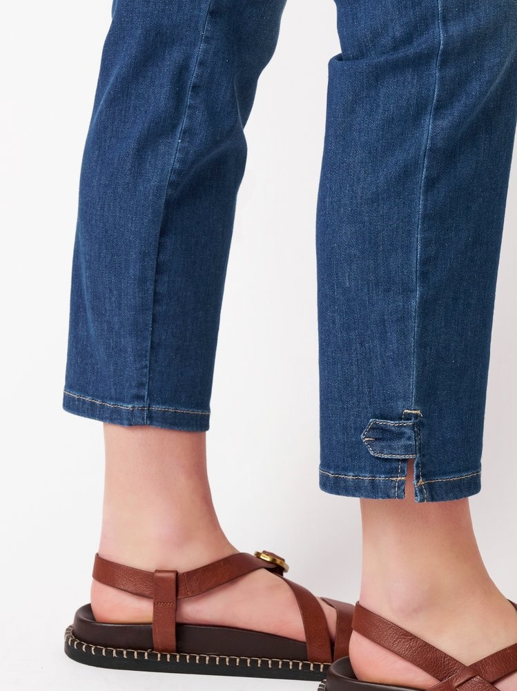TONI Jeans 7/8 »be loved 7/8« Slim Fit, mit kleinem Schlitz am Beinabschluss