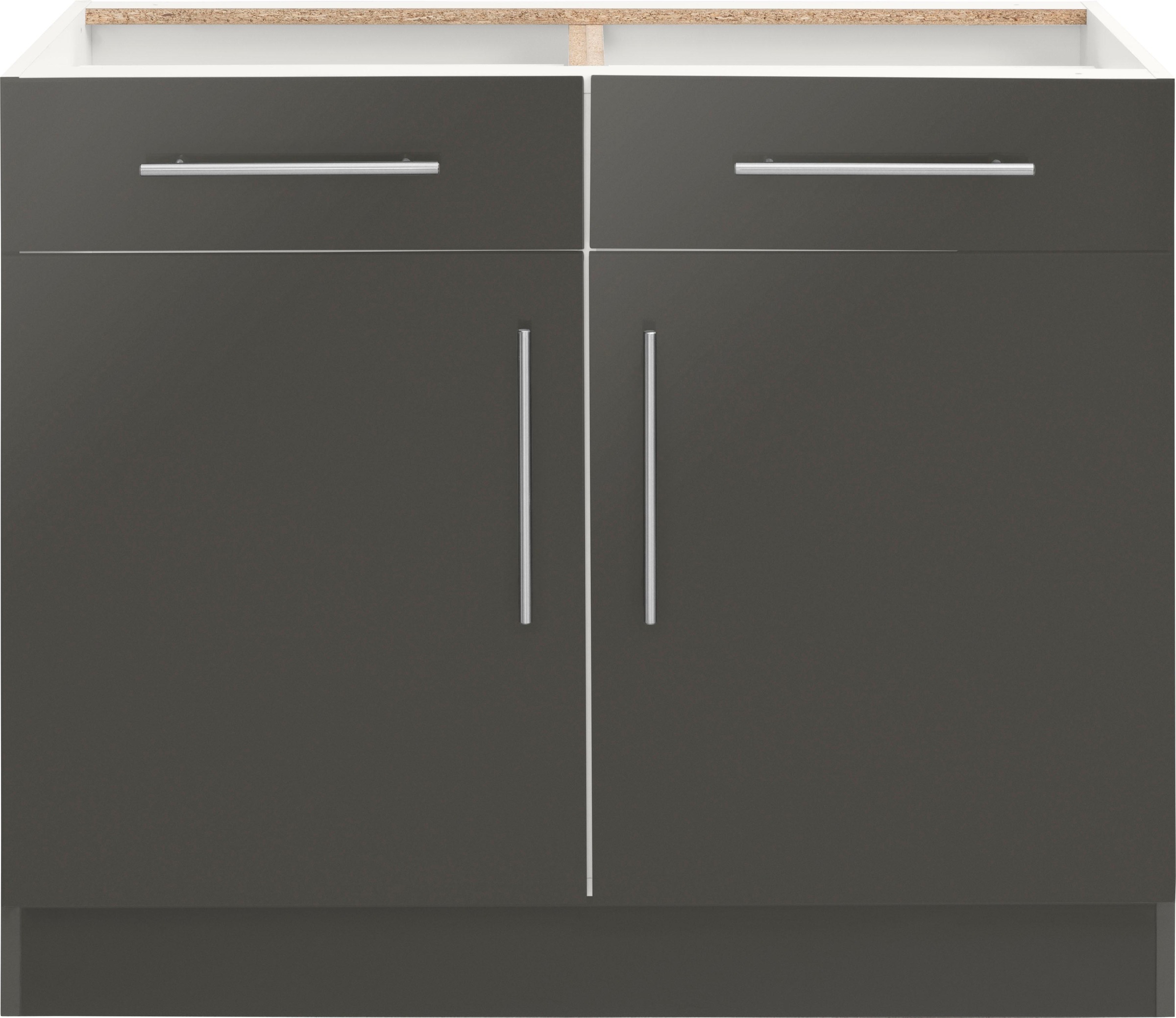 Image of wiho Küchen Unterschrank "Cali" 100 cm breit, ohne Arbeitsplatte