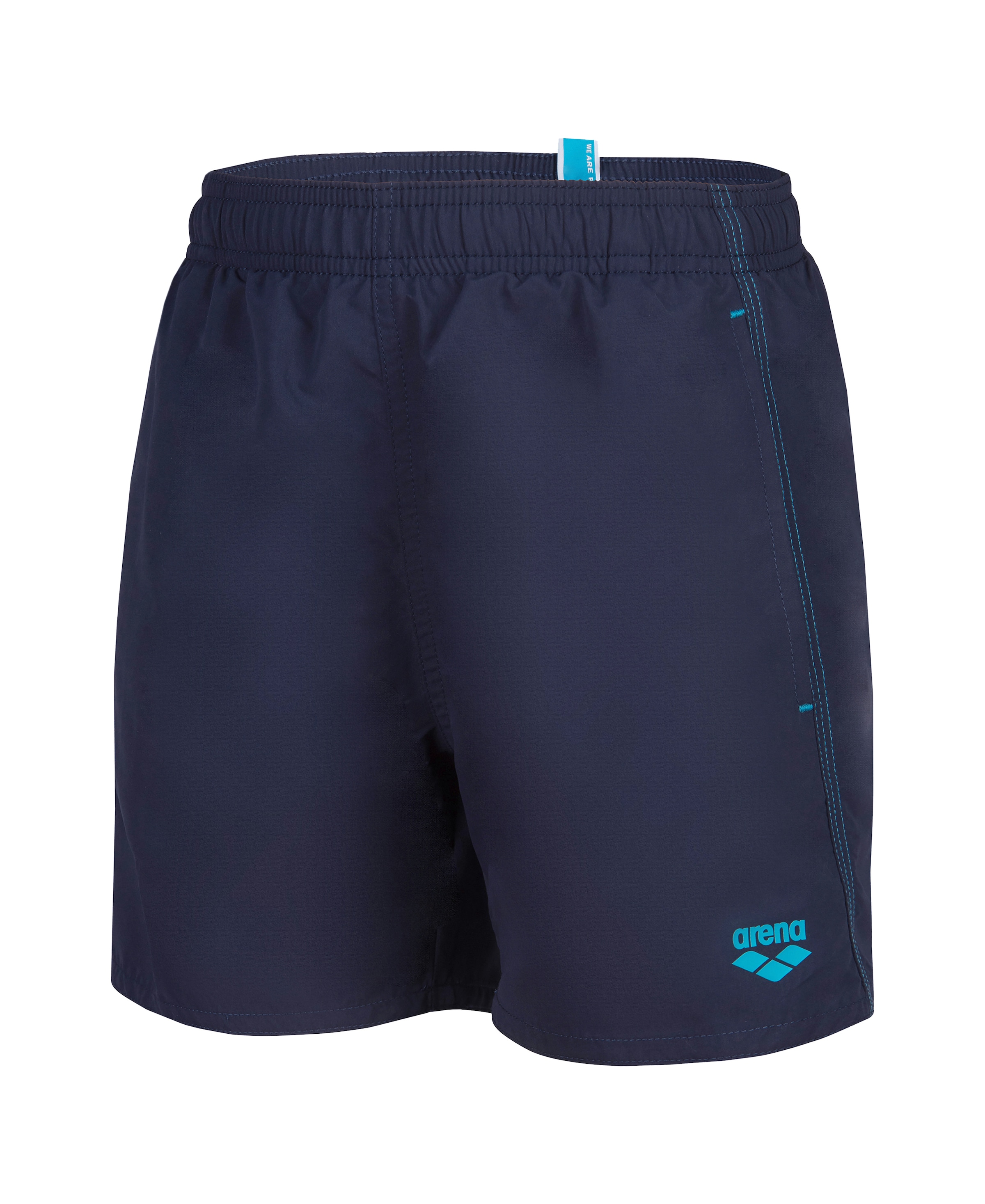 Arena Short de bain »BOYS' BEACH BOXER SOLID R« mit seitlichen Taschen, mit innenliegendem Kordelzug