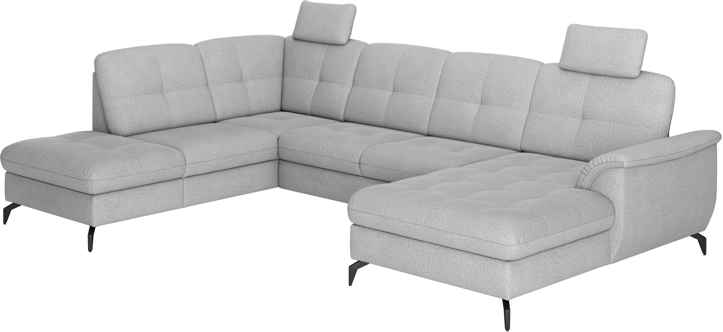 sit&more Wohnlandschaft »Zora U-Form«, wahlweise mit Bettfunktion und Bettkasten