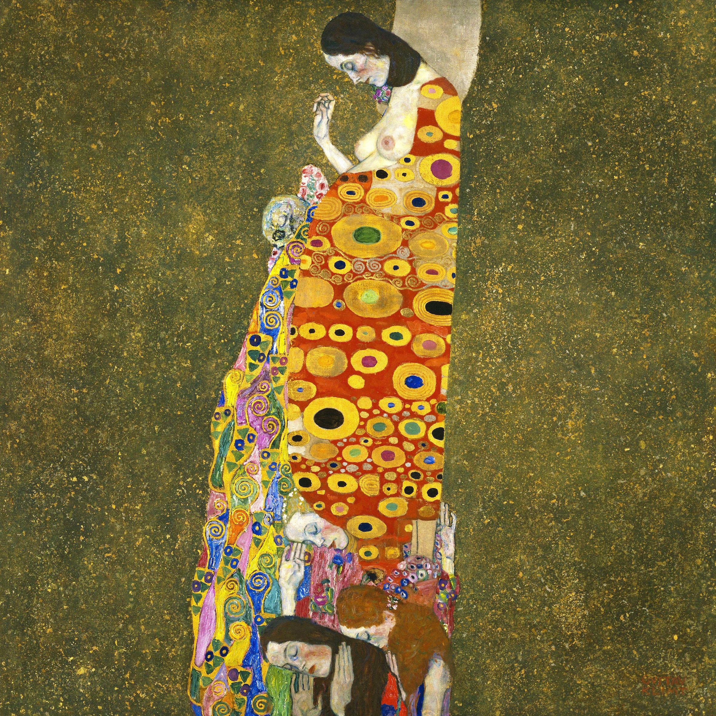 Image of my home Deco-Panel »KLIMT / Hoffnung II«, (70/3/70 cm) bei Ackermann Versand Schweiz