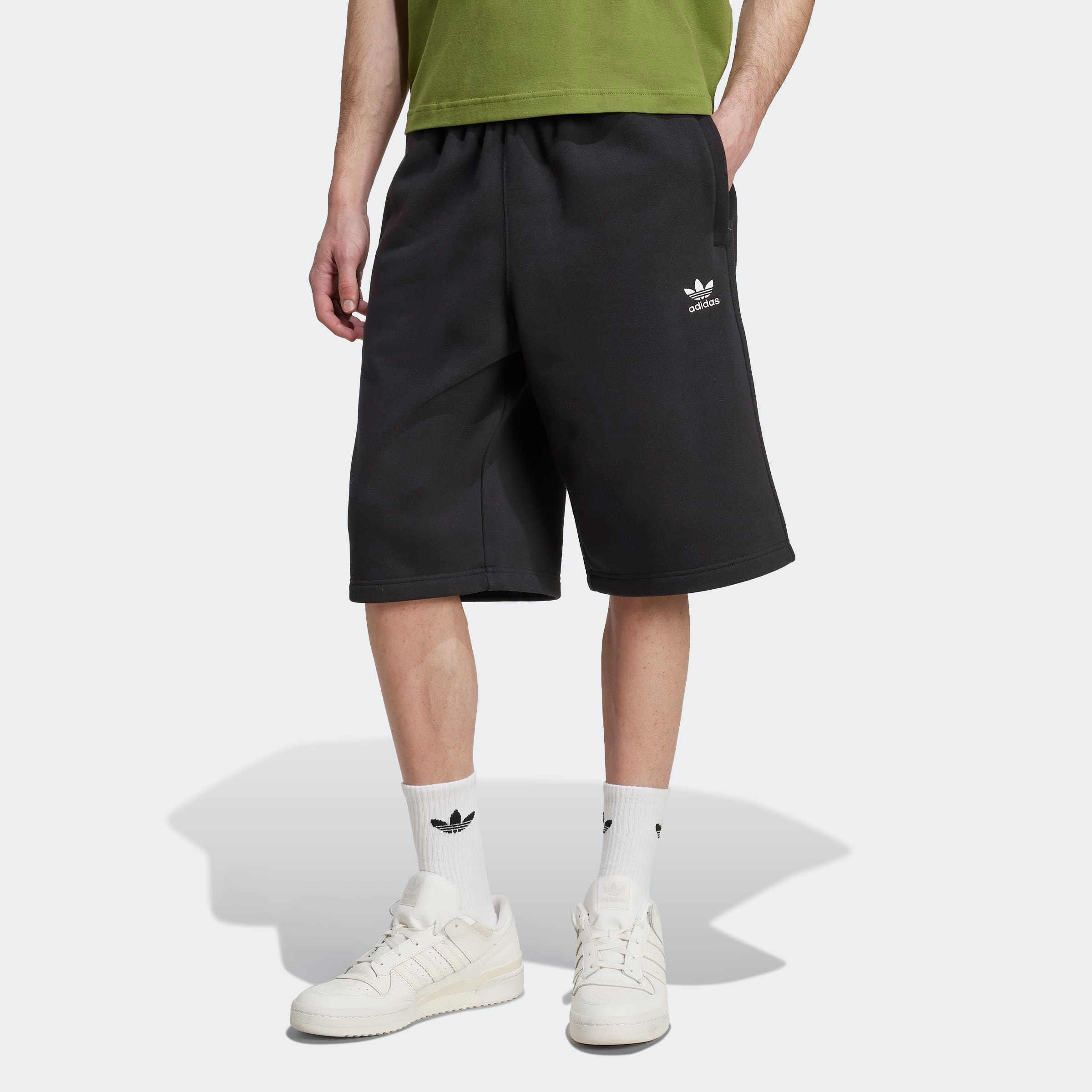 Image of adidas Originals Shorts "ESS SHO 12INCH" sportlicher Stil, für Erwachsene, aus Baumwolle und Polyester