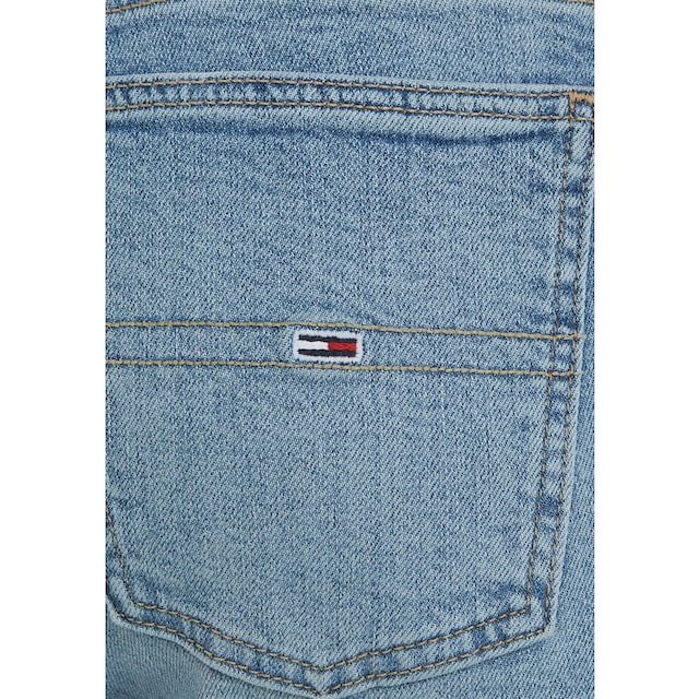 ♕ Tommy Jeans Schlagjeans, mit Tommy Jeans Logo-Badge & Flag  versandkostenfrei auf